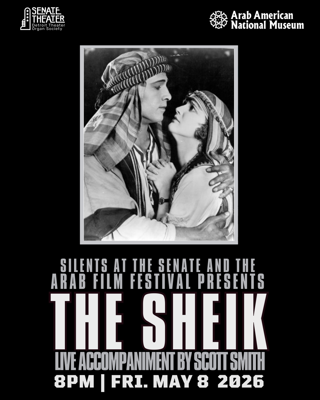 Silents at the Senate Presents: The Sheik (1921) with the Arab Film Festival