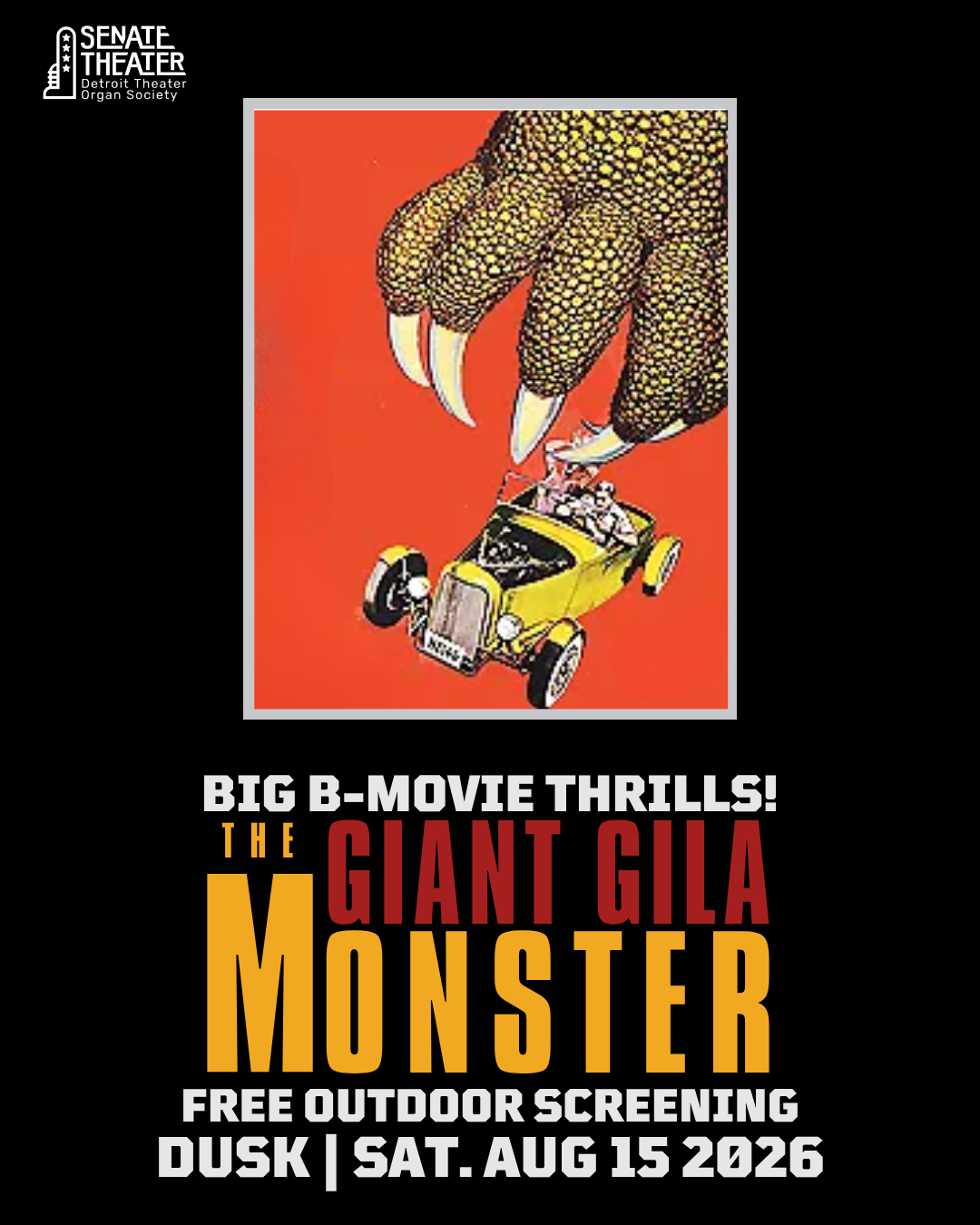The Giant Gila Monster (1959) FREE Outdoor Screening! 
