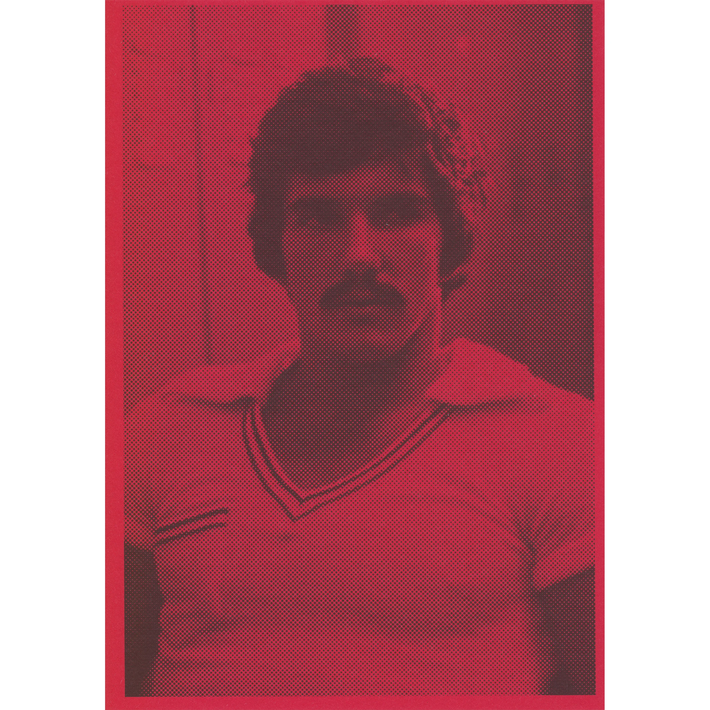 "Bruno" triptich (fragment) - serigraphy print on paper