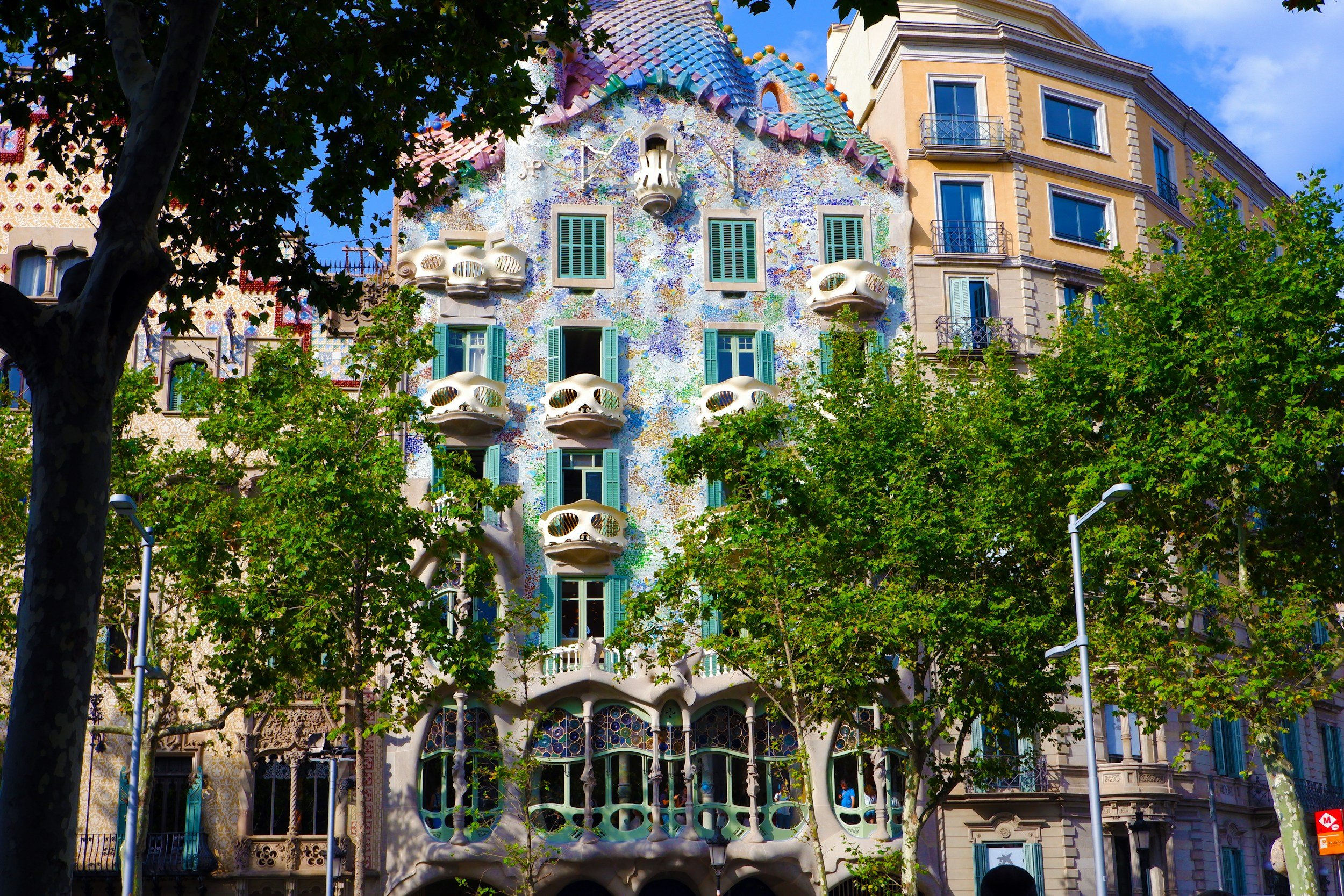 Gaudi building batllo