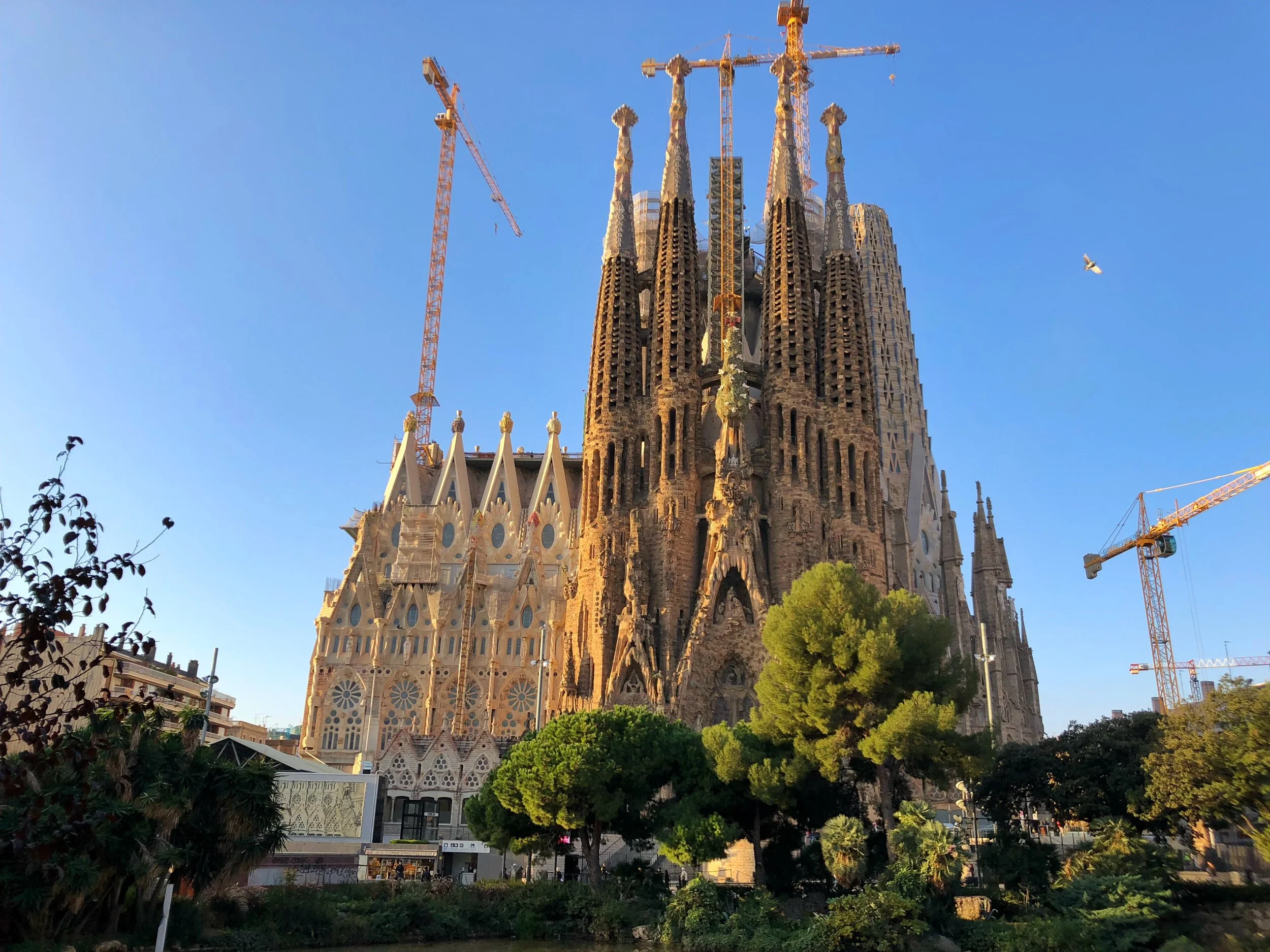 Gaudi buildings Sagrada Familia