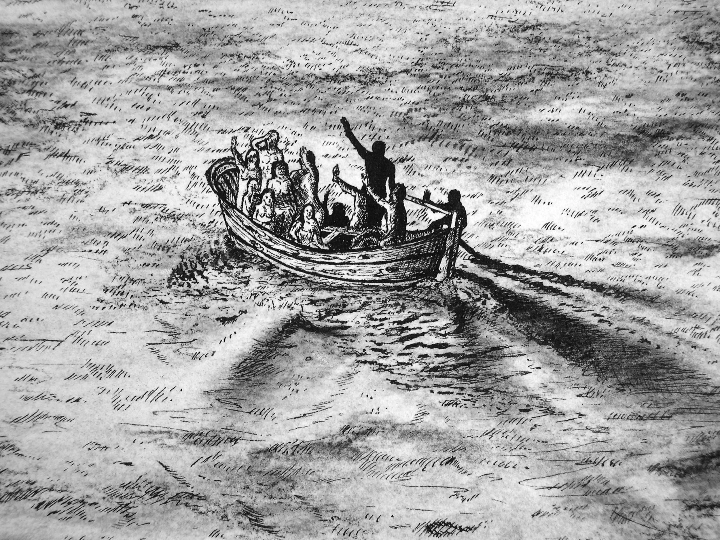 Jornaleros 2002 (detail)