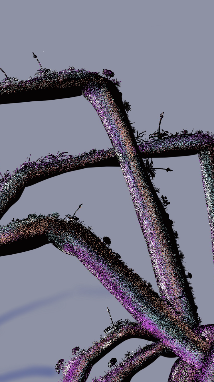 Spider Landscape 2023, Digital Drawing