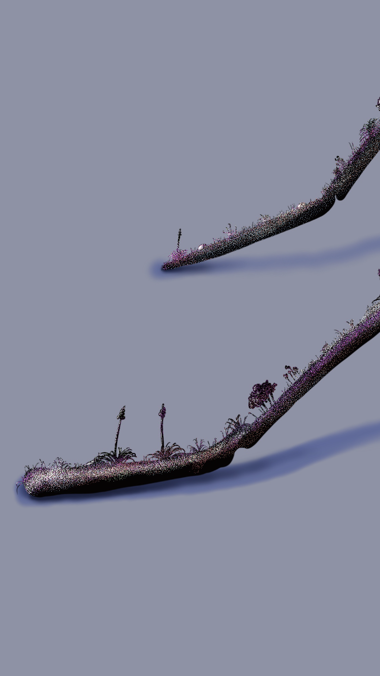 Spider Landscape 2023, Digital Drawing