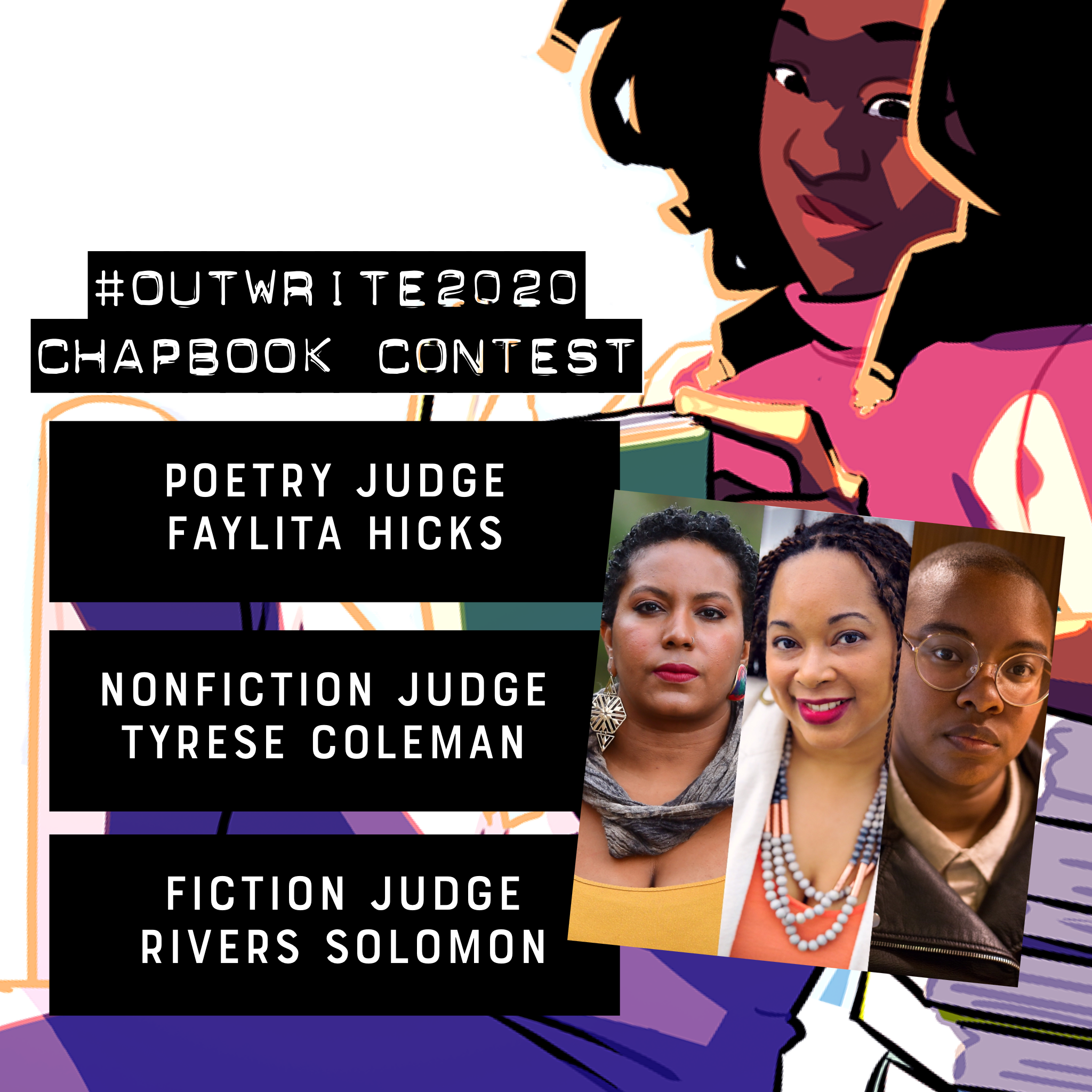 Submissions Open to 2020 OutWrite Chapbook Competition