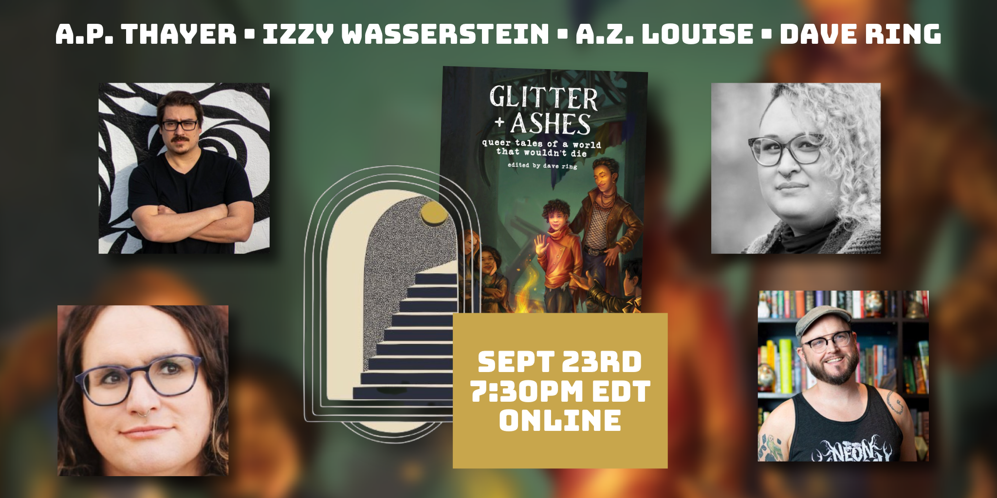 Lost City Books Reading: Glitter + Ashes