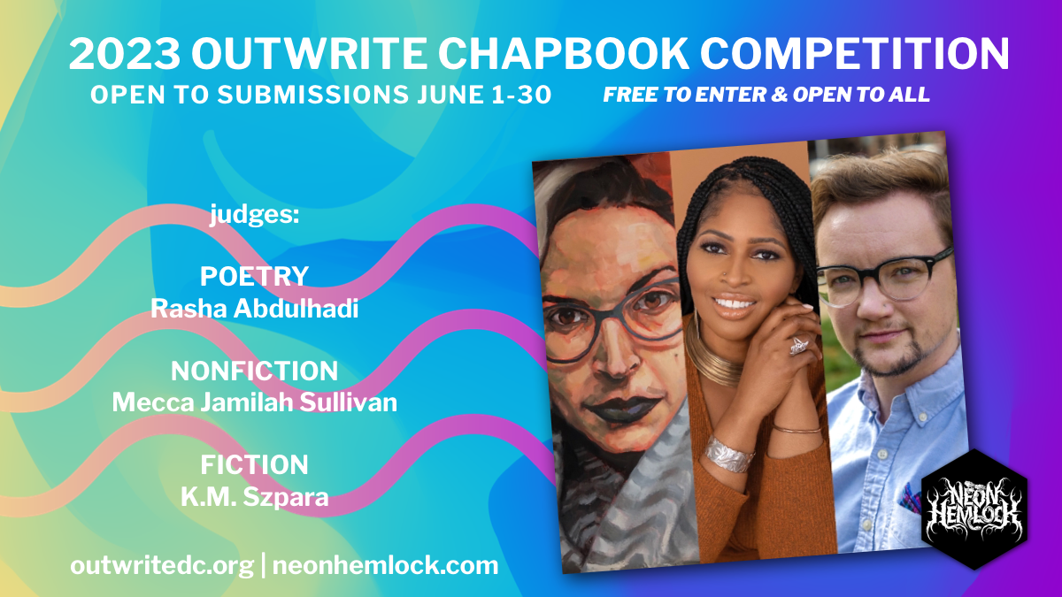 2023 OutWrite Chapbook Competition
