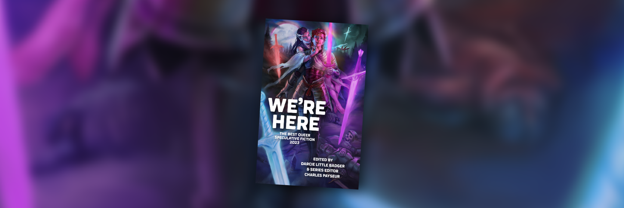 Cover Reveal &amp; ToC: We're Here 2023