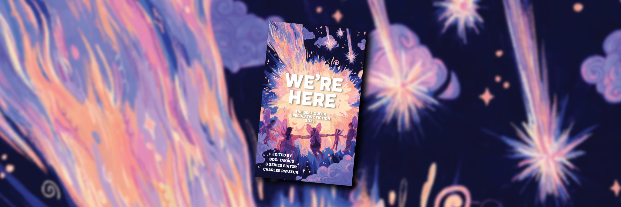 Cover Reveal &amp; ToC: We're Here 2025