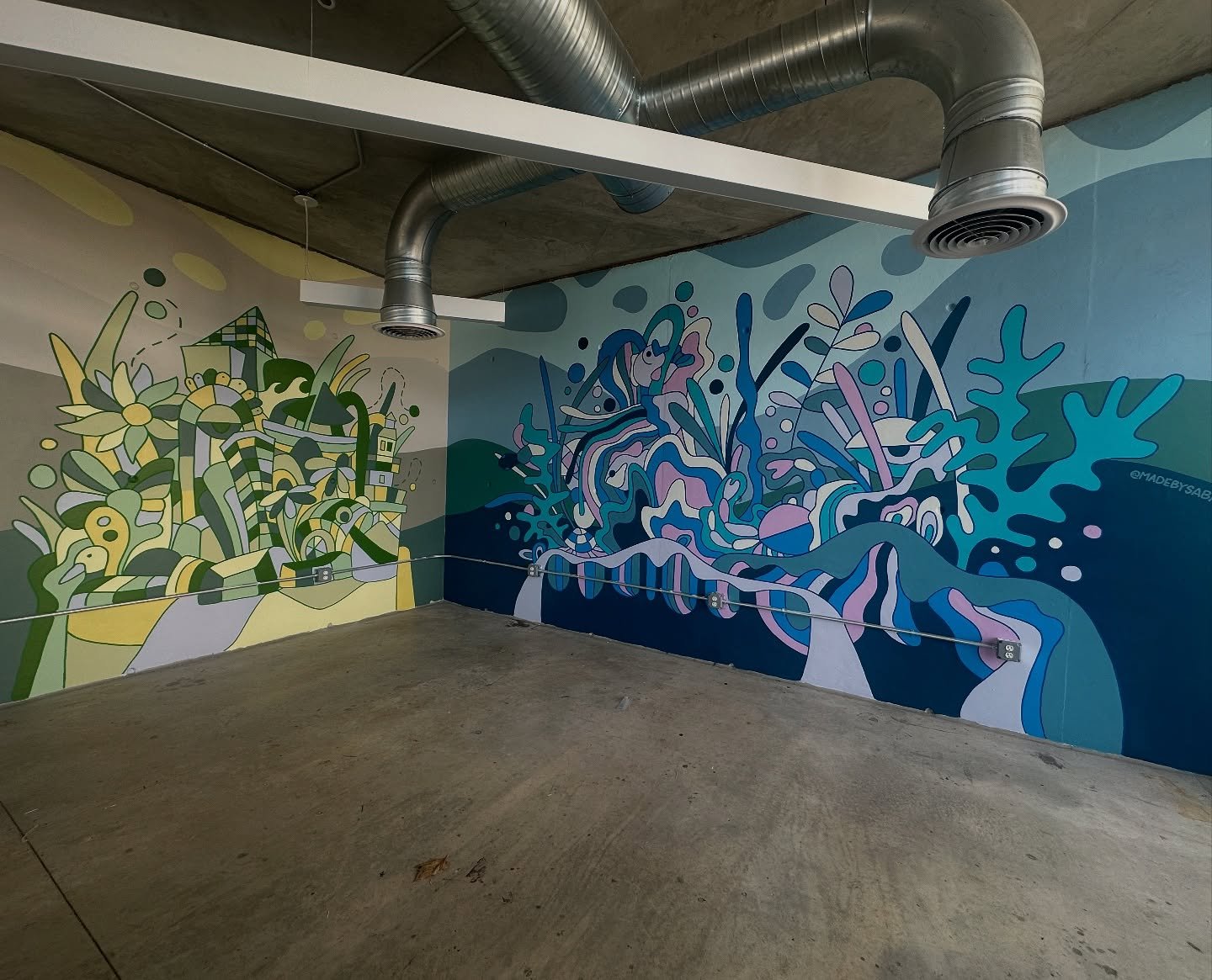 Here&rsquo;s a whole buncha brush stroke content for you to enjoy on this rainy day. 🖌️✍️😌

Today was supposed to be the first day of my outdoor mural season, but Mother Nature (🌧️) / the universe (⚠️ 🚧) had other plans&hellip; 🤷🏻&zwj;♀️ So ins