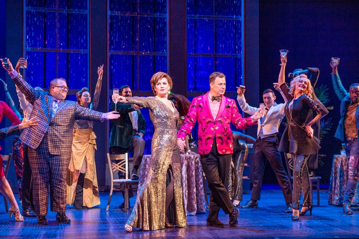 Josh Lamon, Beth Leavel, Brooks Ashmanksas, Angie Schworer and Company (Photo by Deen van Meer)