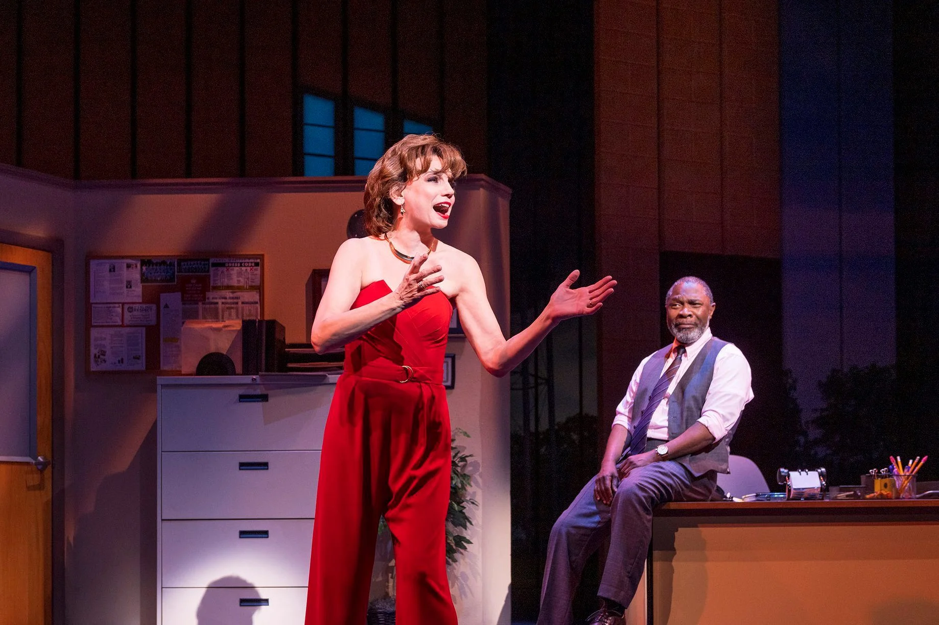 Beth Leavel and Micheal Potts (Photo by Deen van Meer)