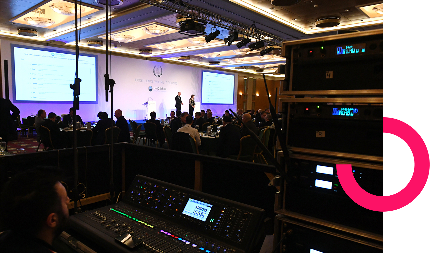 Tech desk with Magenta Circle.png