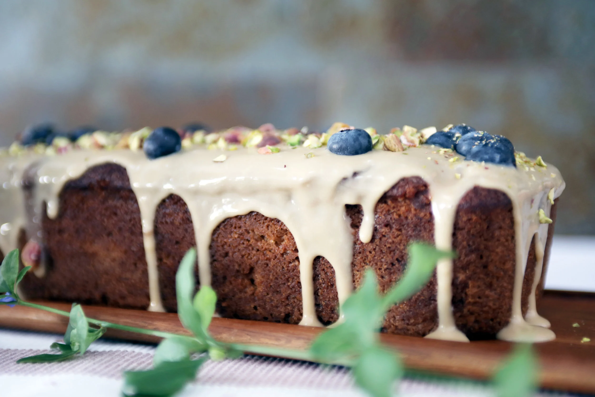 Bolo vegano de maçã