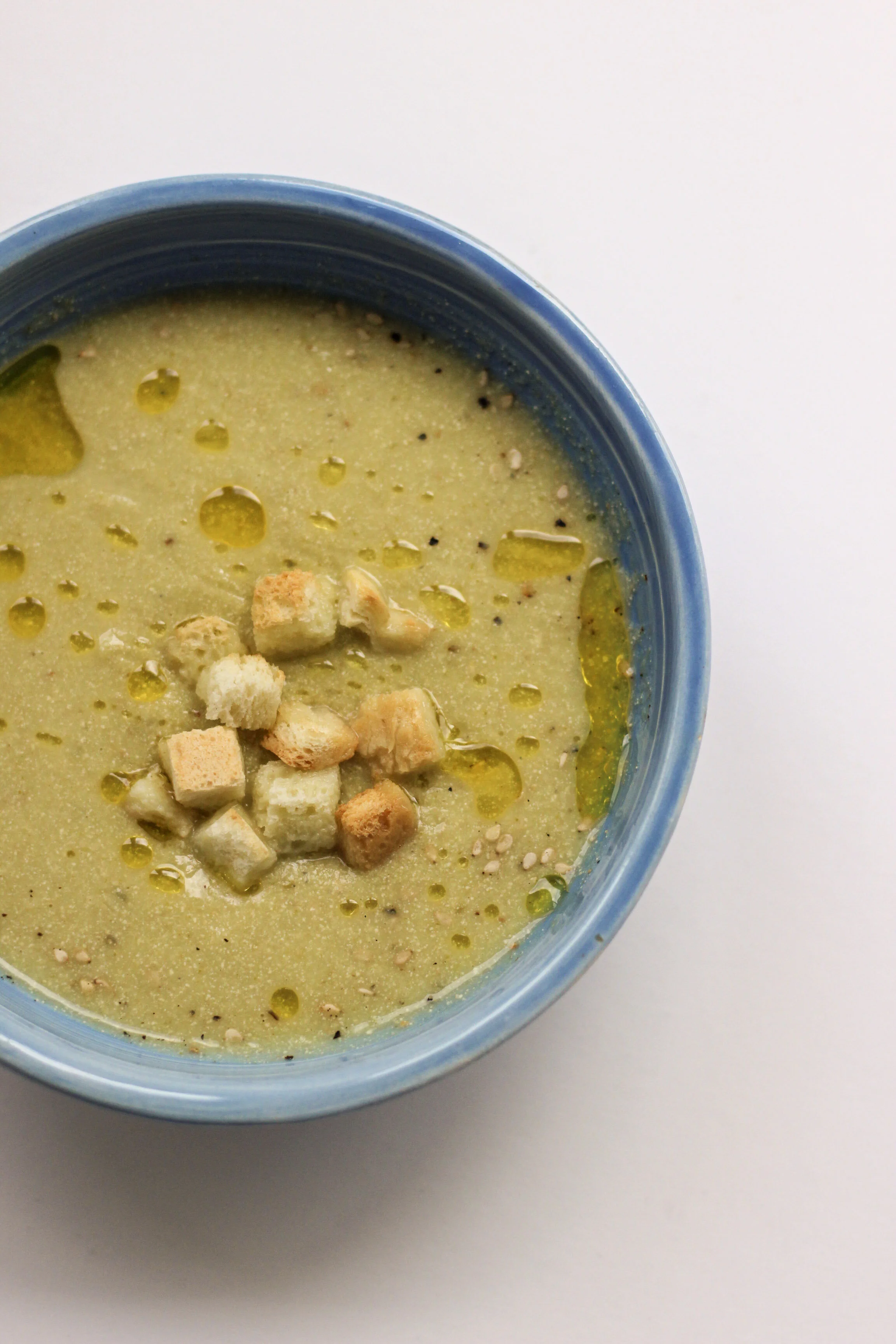 Purê ou sopa de couve-flor