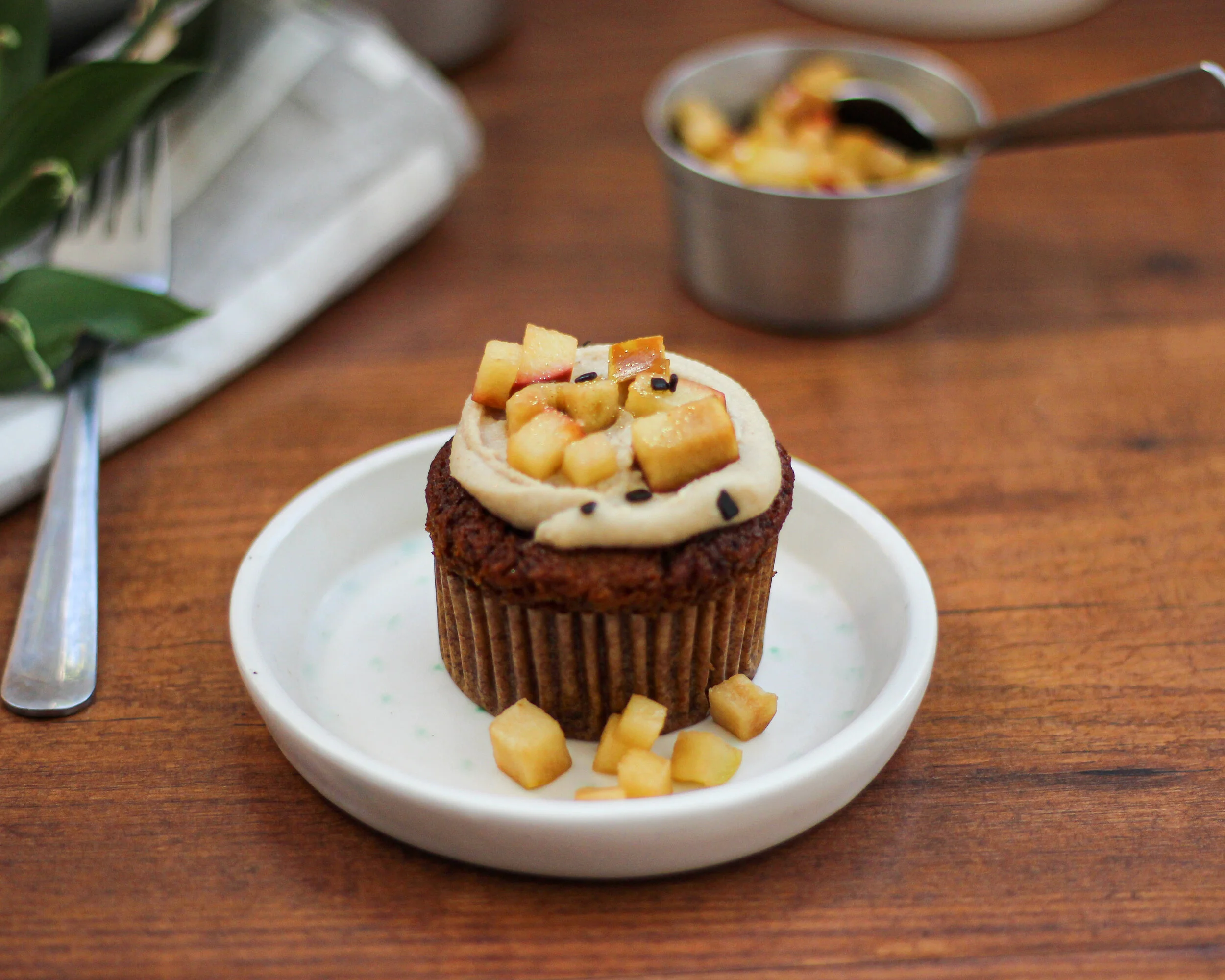 Bolo Vegano de Maçã 