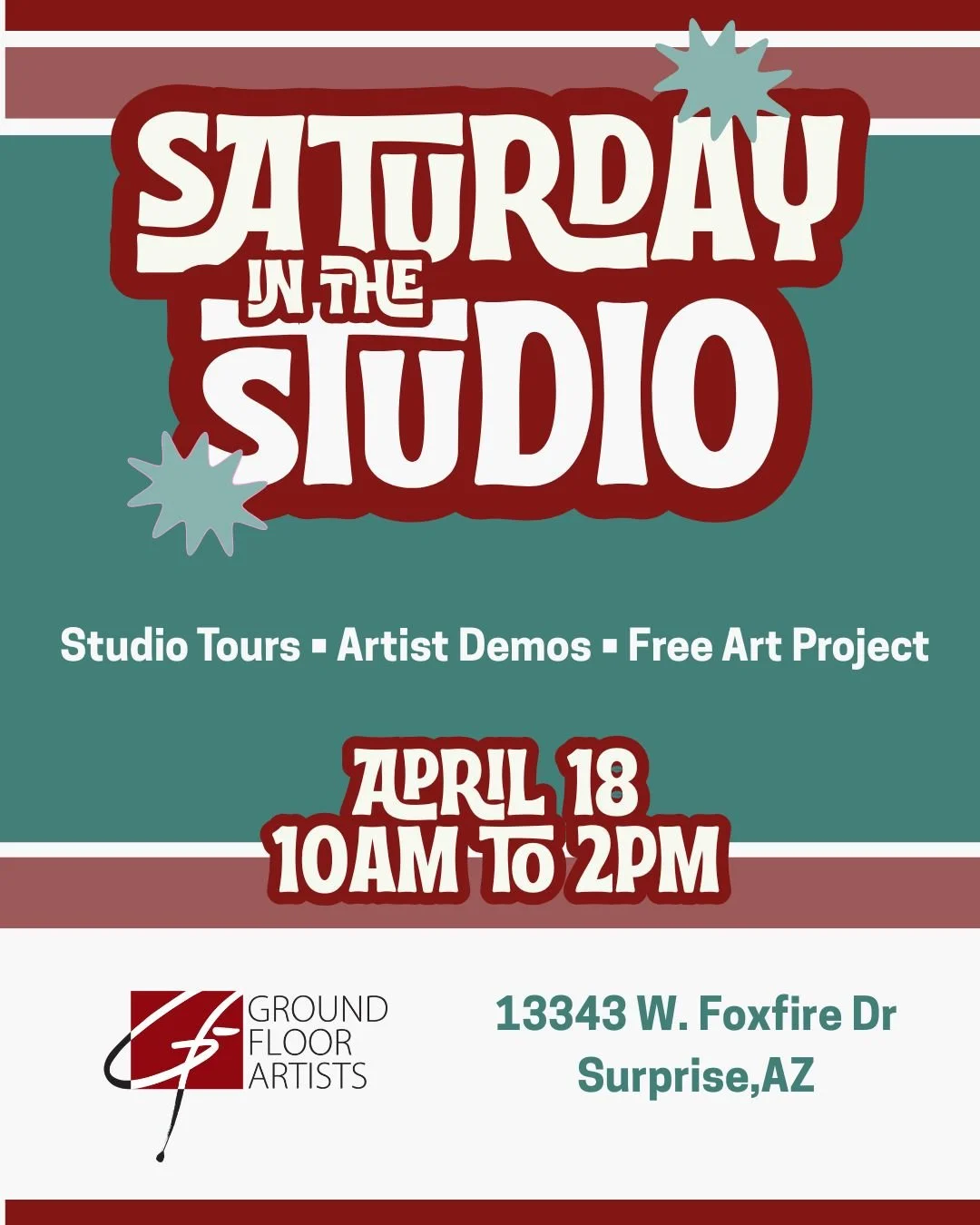 Saturday in the Studio 