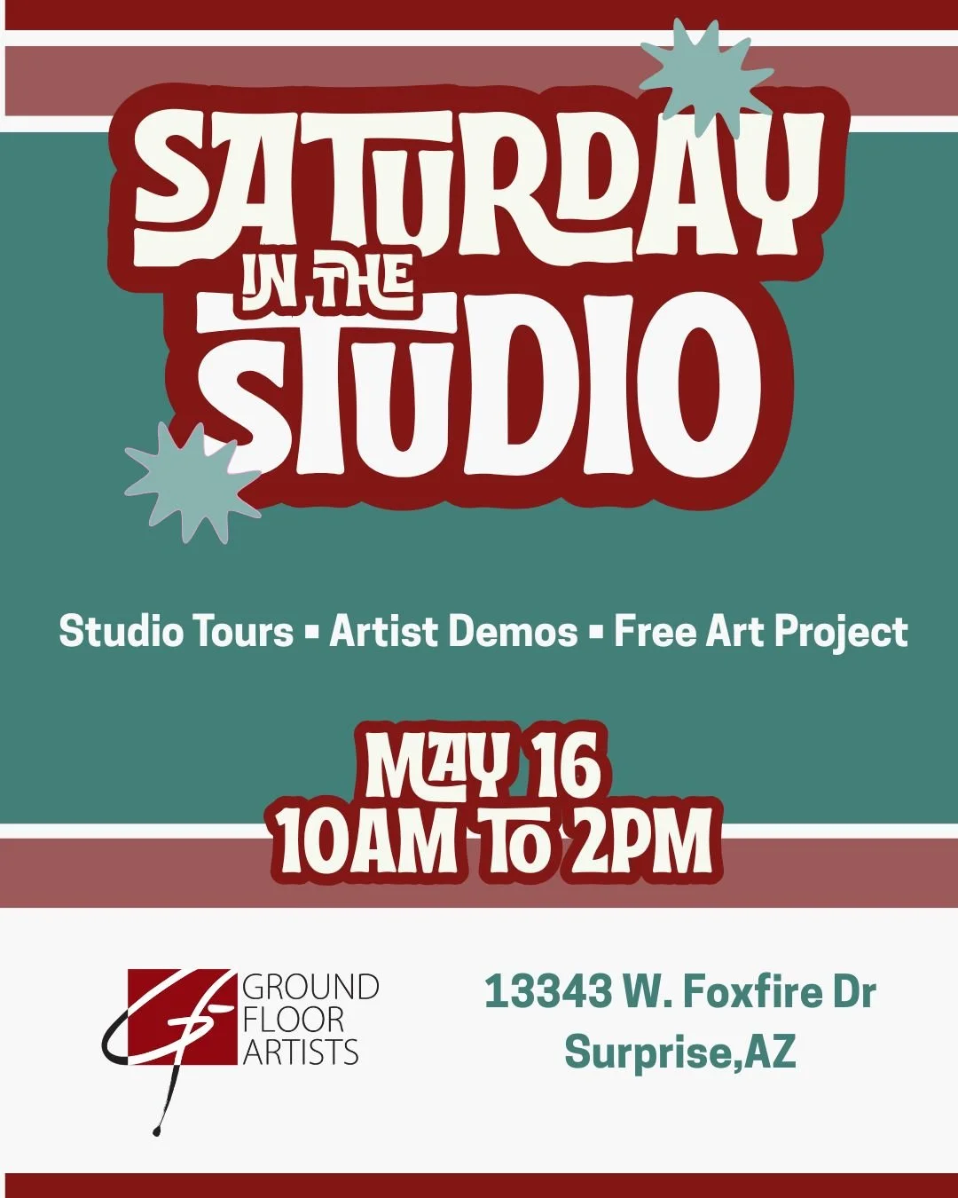 Saturday in the Studio