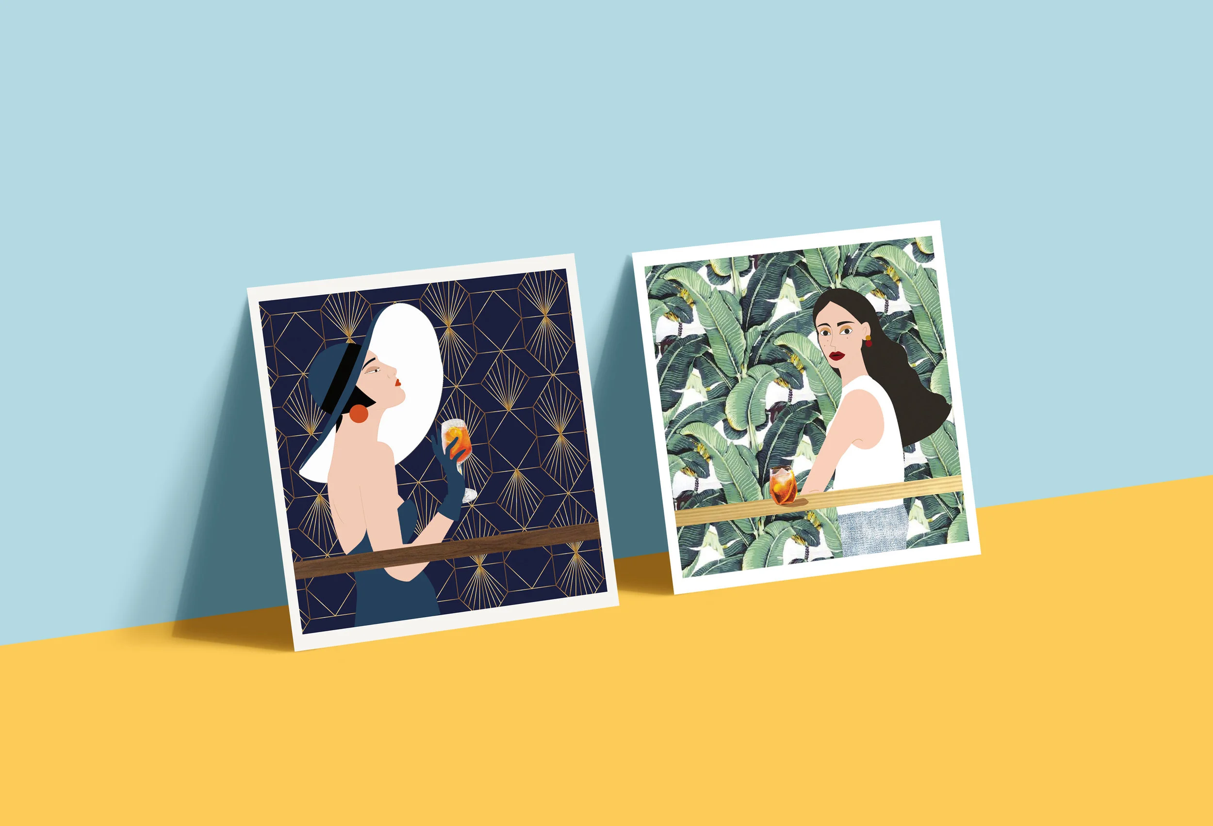 Ahora tomamos Spritzers