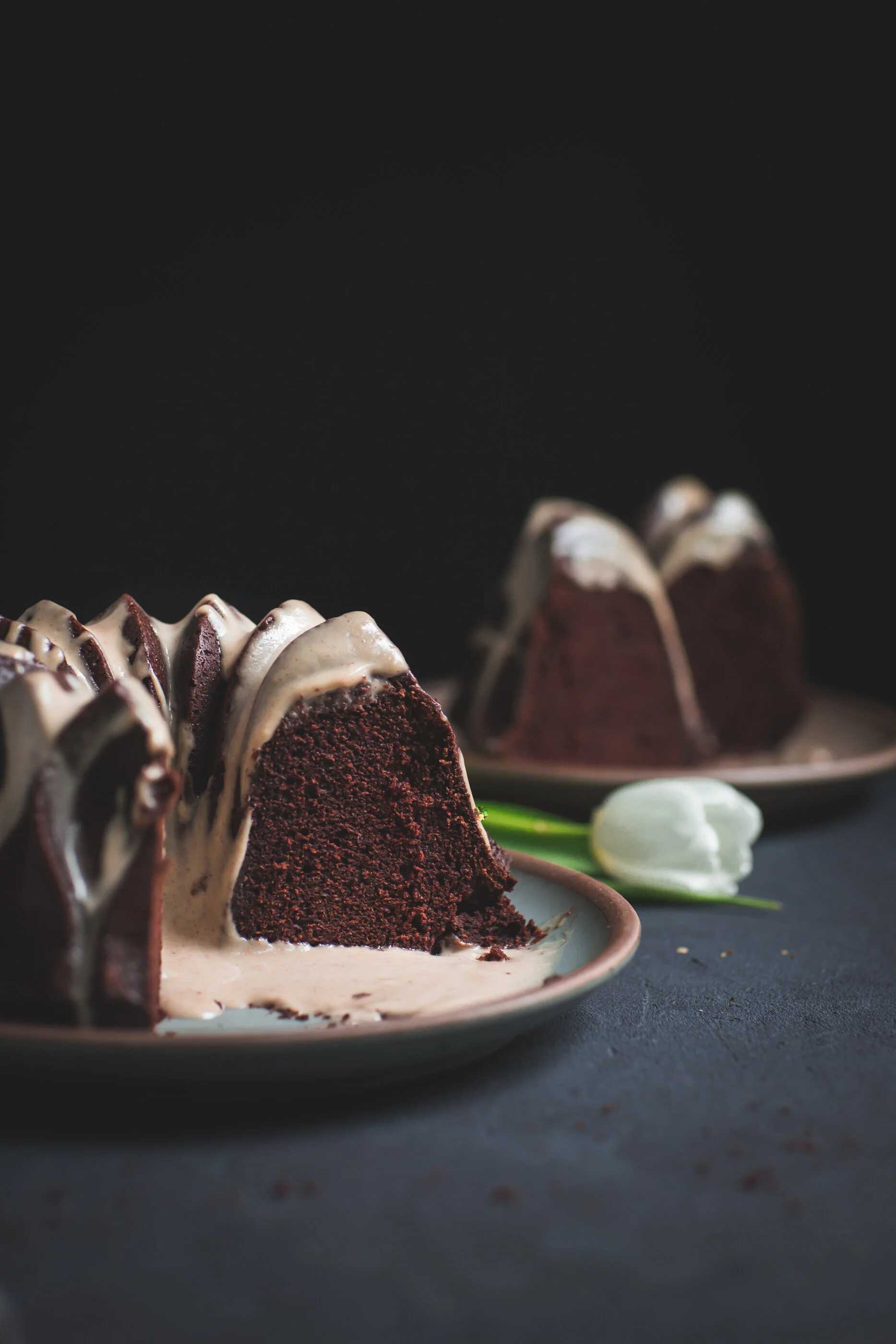 Chocolate Bundt Cake Vegano