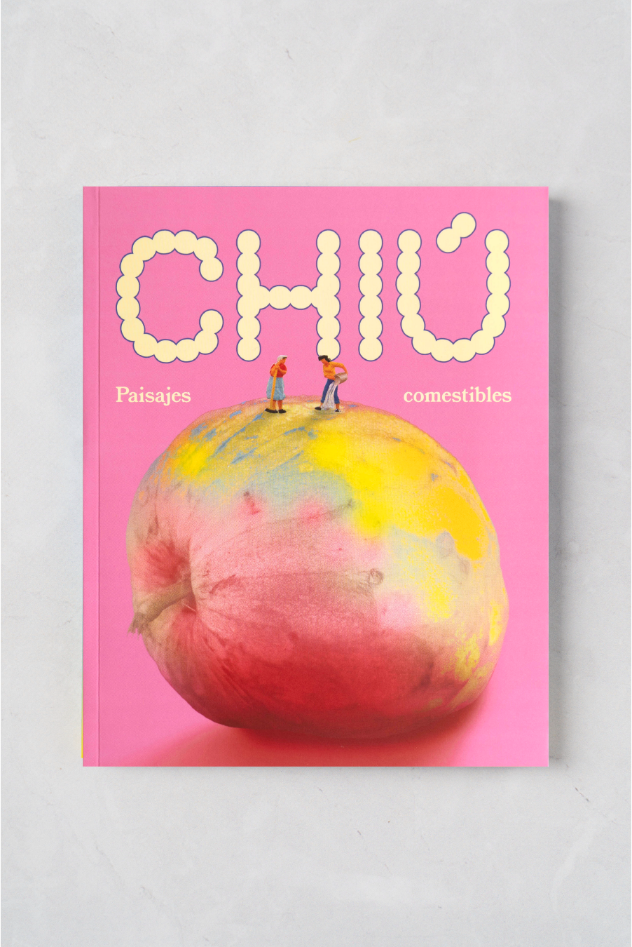 Portada de la revista Paisajes comestibles.