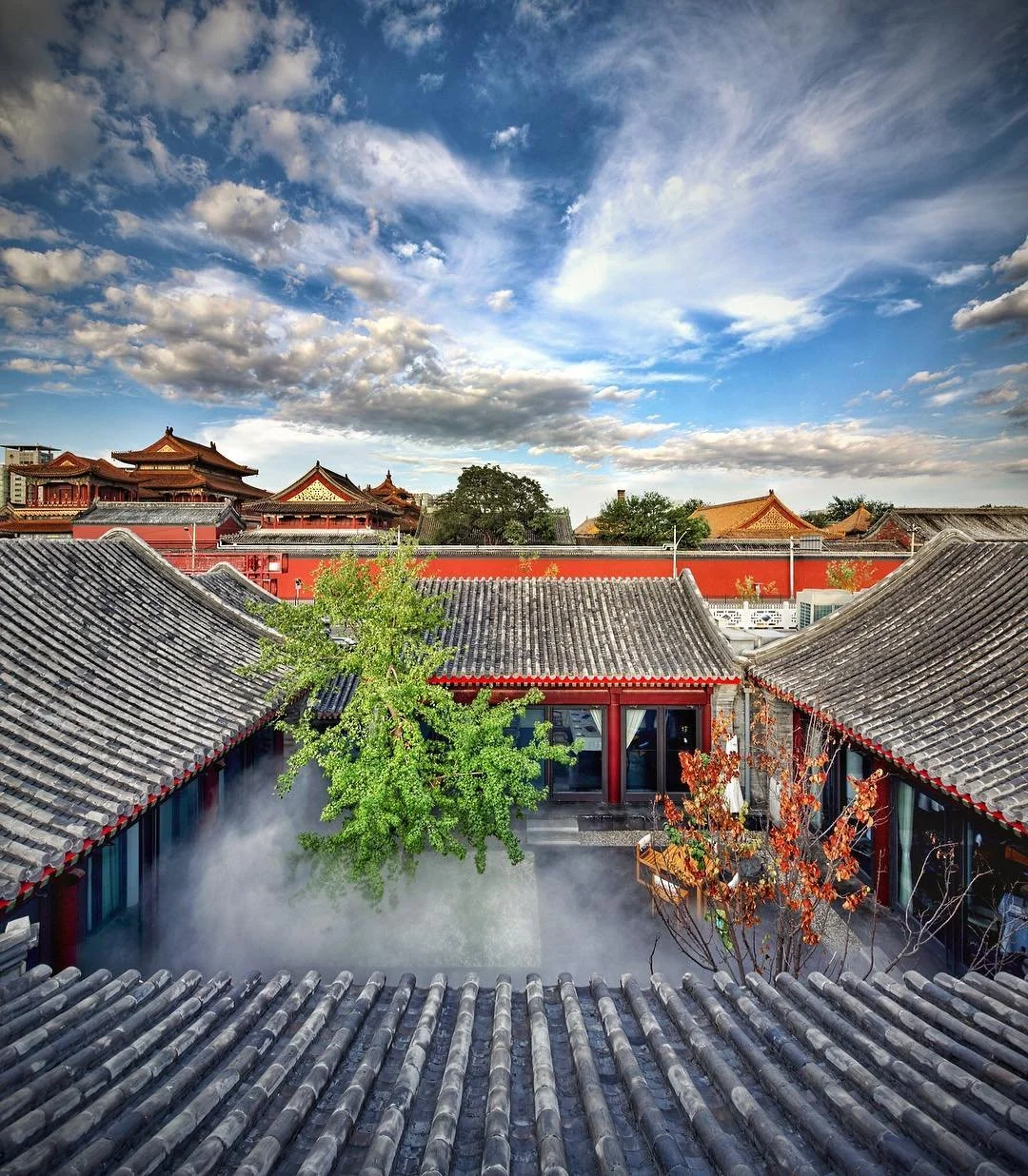 Roofs over Kings Joy China
