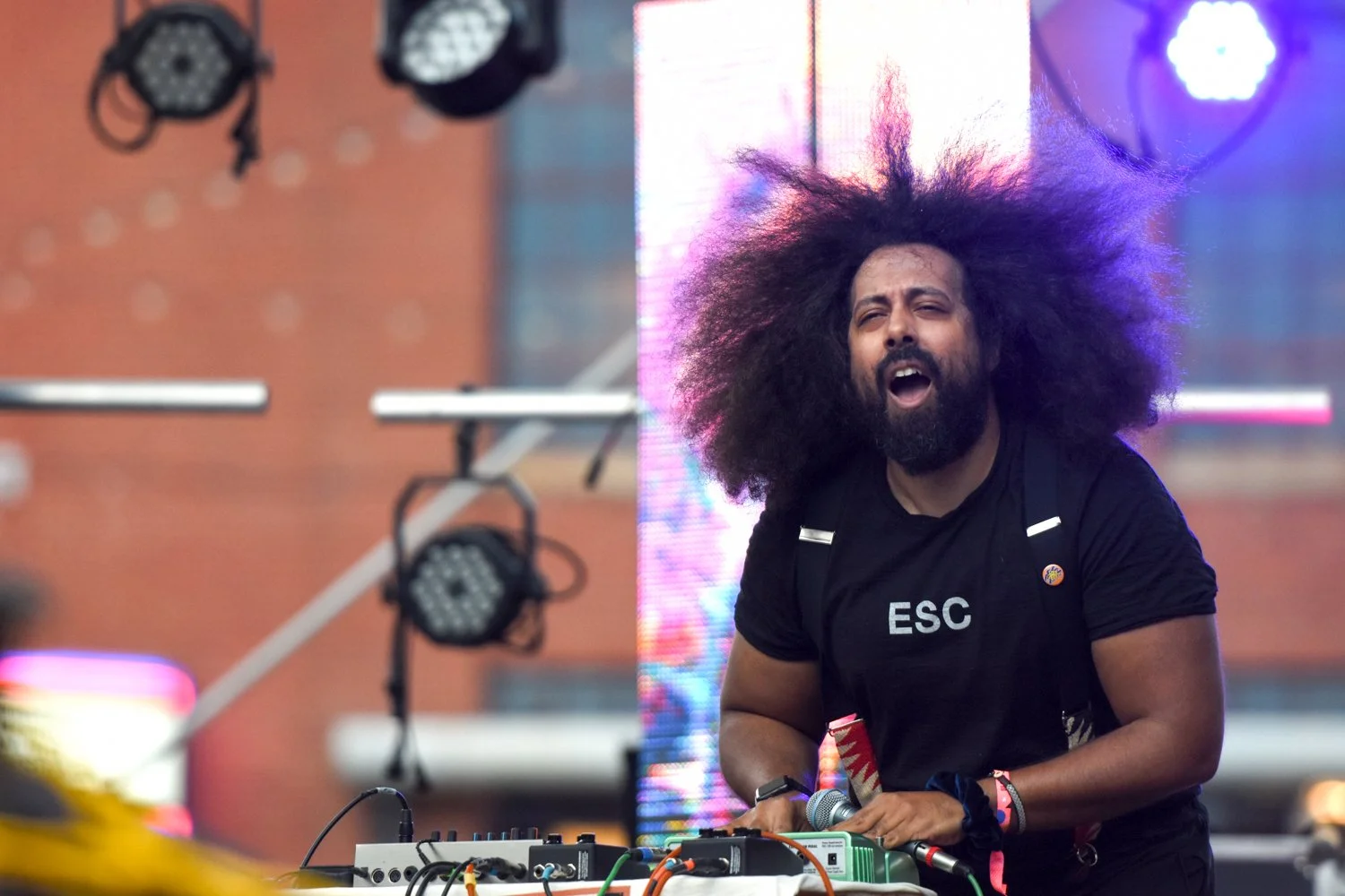 Reggie Watts; Moogfest 2016; Durham, NC