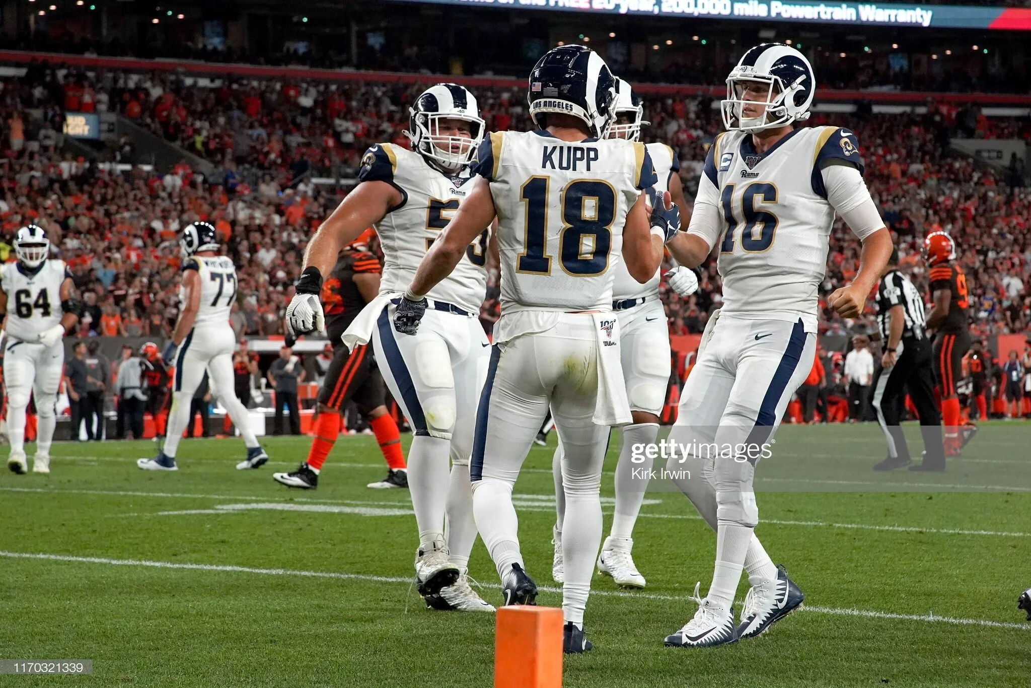 Cooper Kupp with his first touchdown since last season.