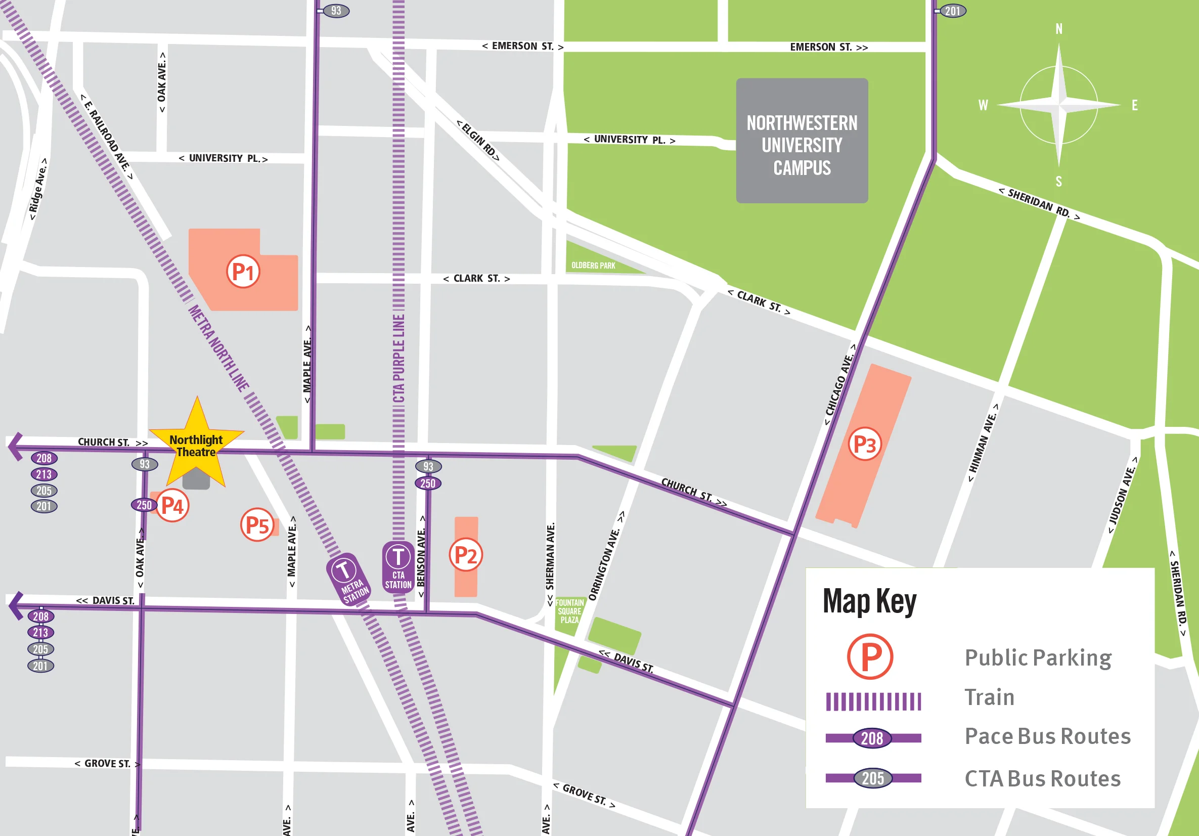 Northlight’s future location at 1012-1018 Church Street, Evanston IL