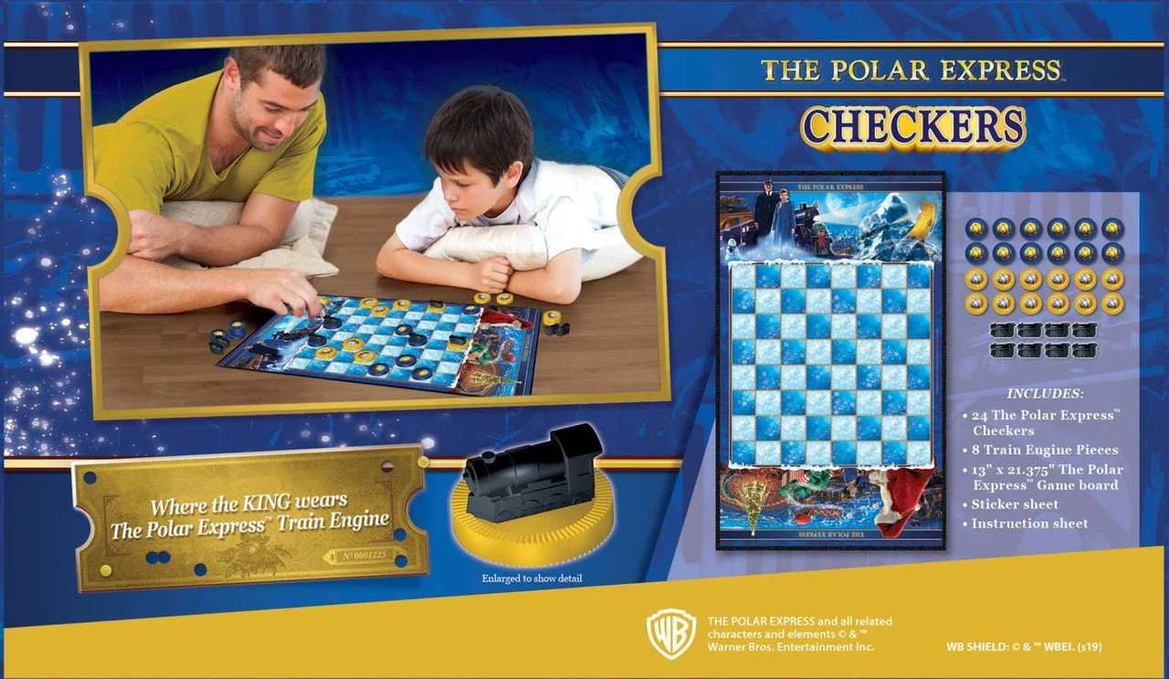The Polar Express Checkers — San Diego Model Railroad Museum