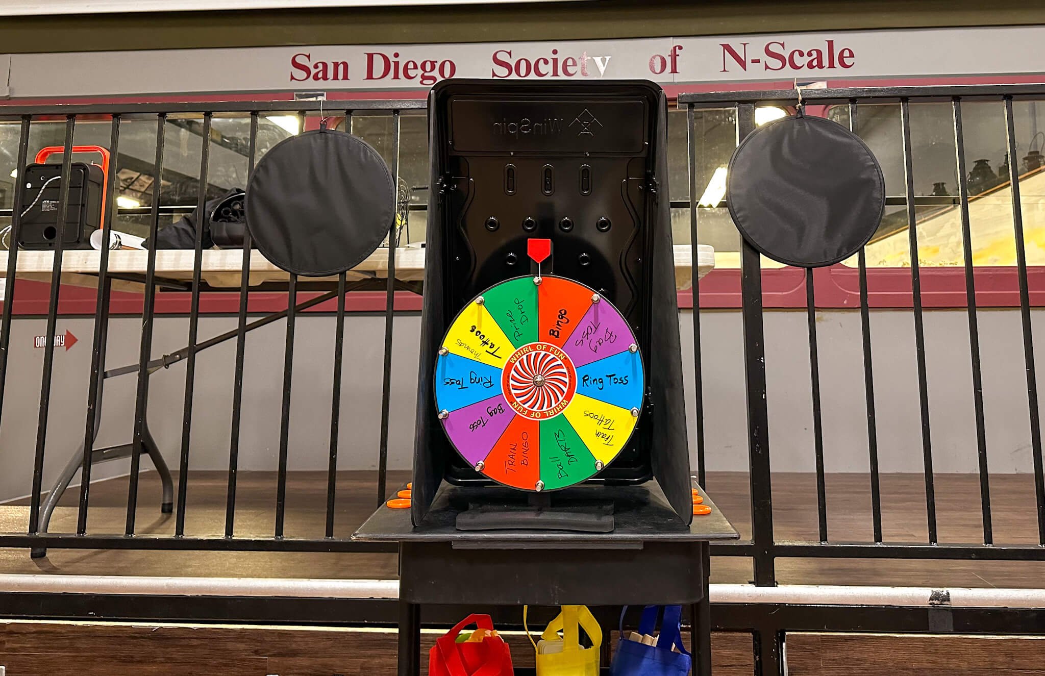  a colorful spin to win prize wheel 