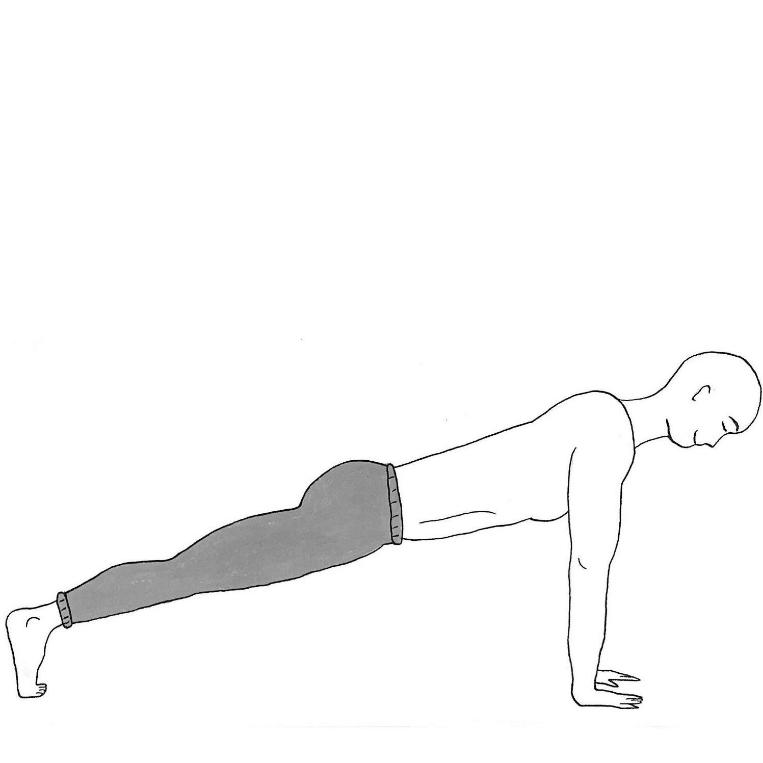 High Plank - Phalakasana