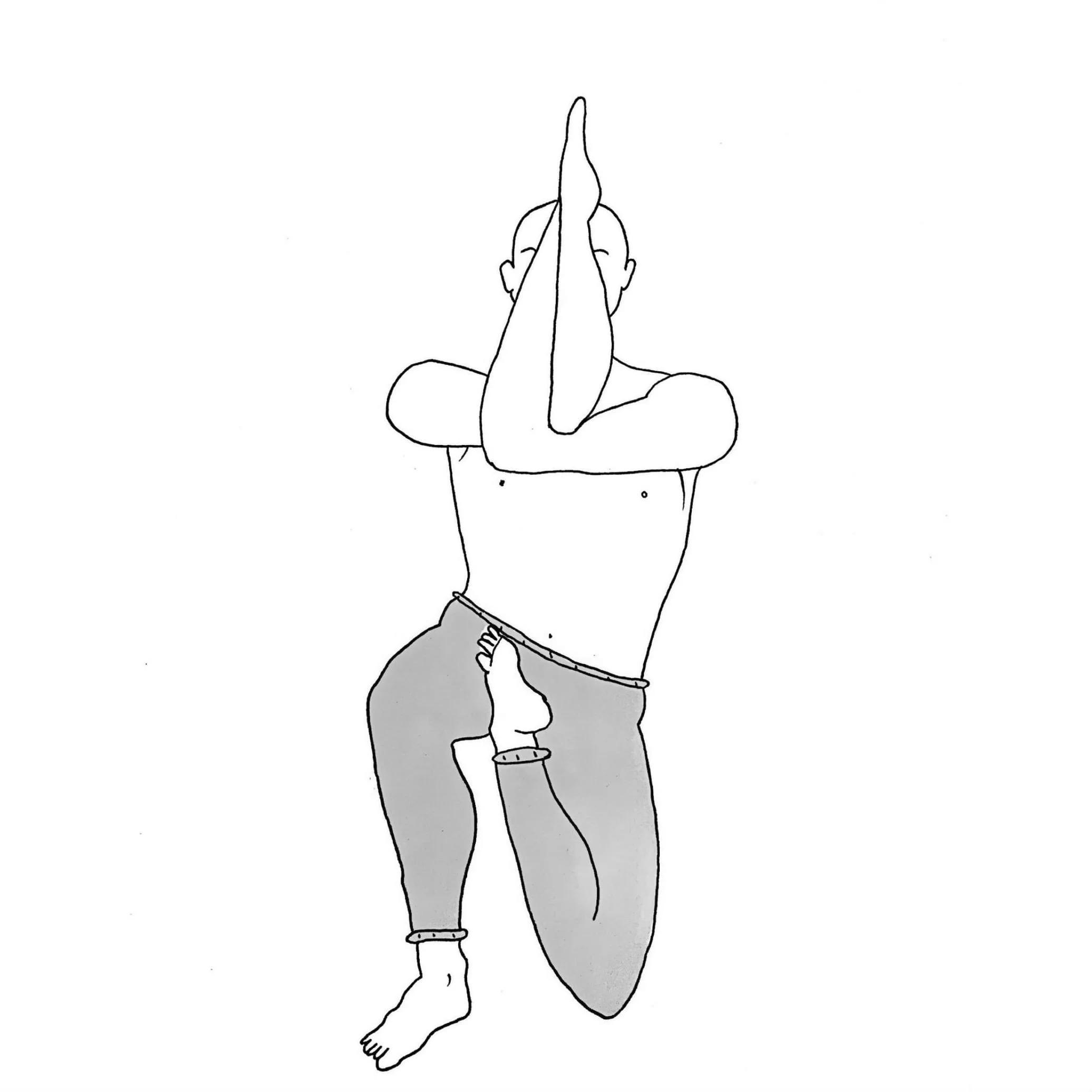 Horse-Faced Pose - Vatayanasana