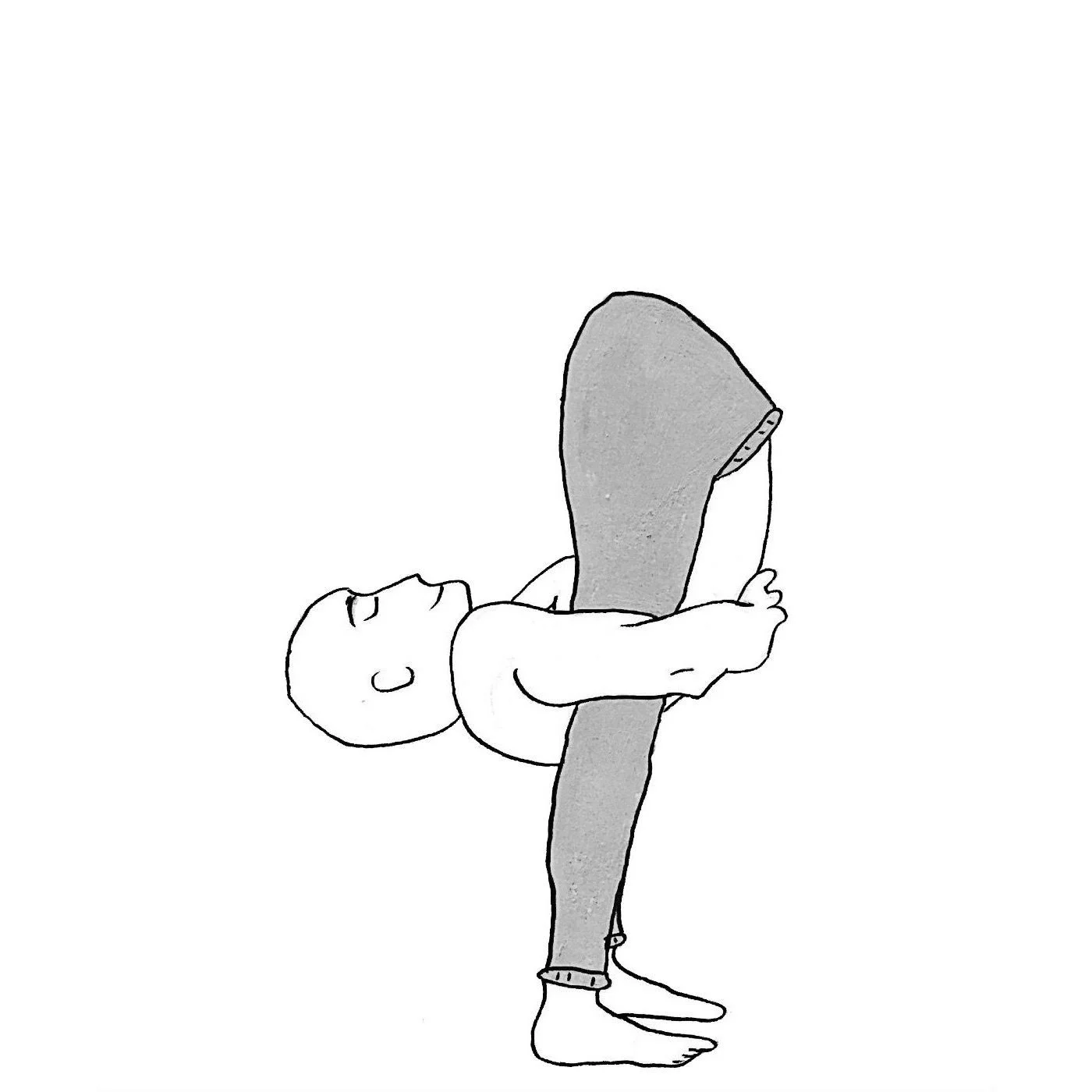 Insect Pose B - Tittibhasana B