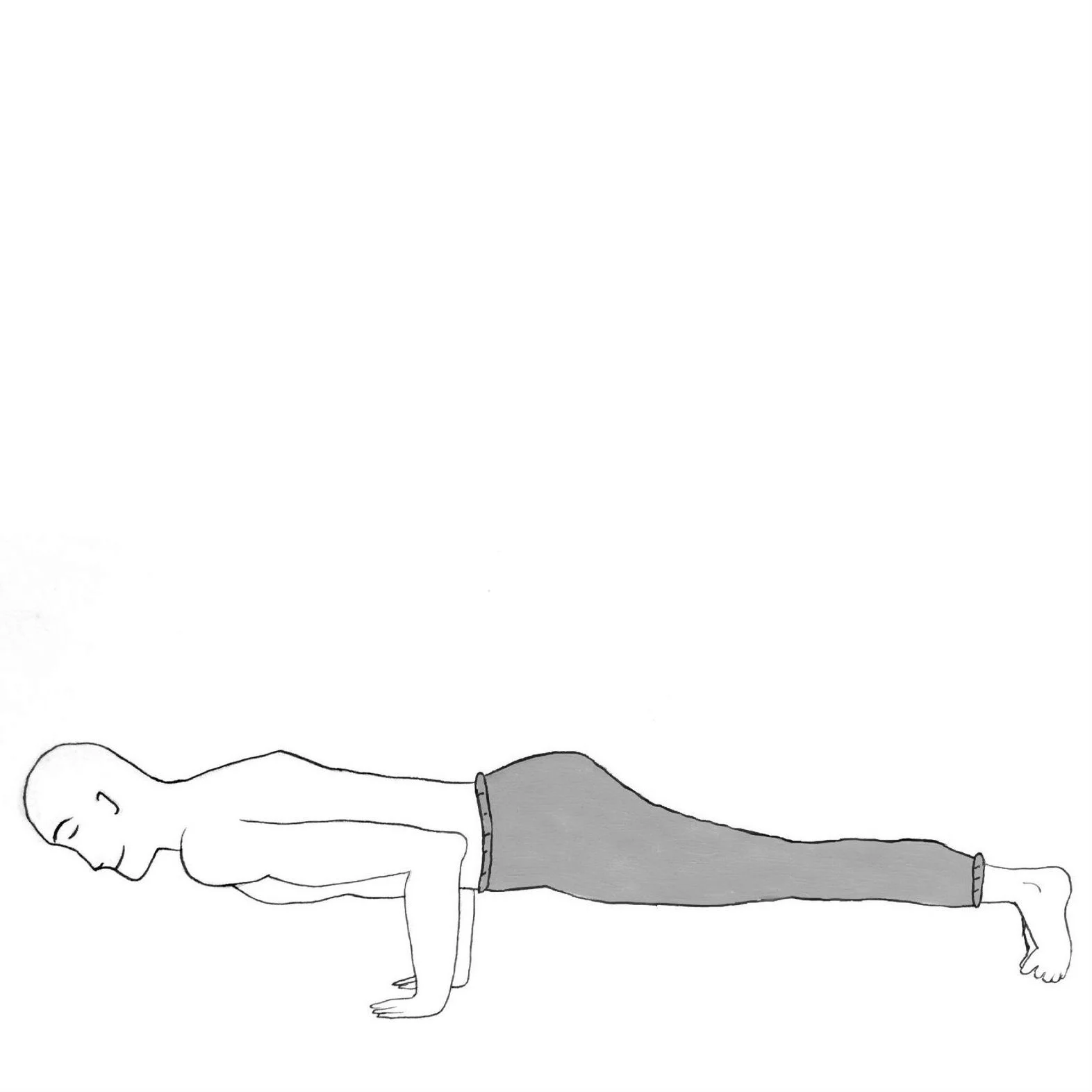 Low Plank - Chaturanga Dandasana
