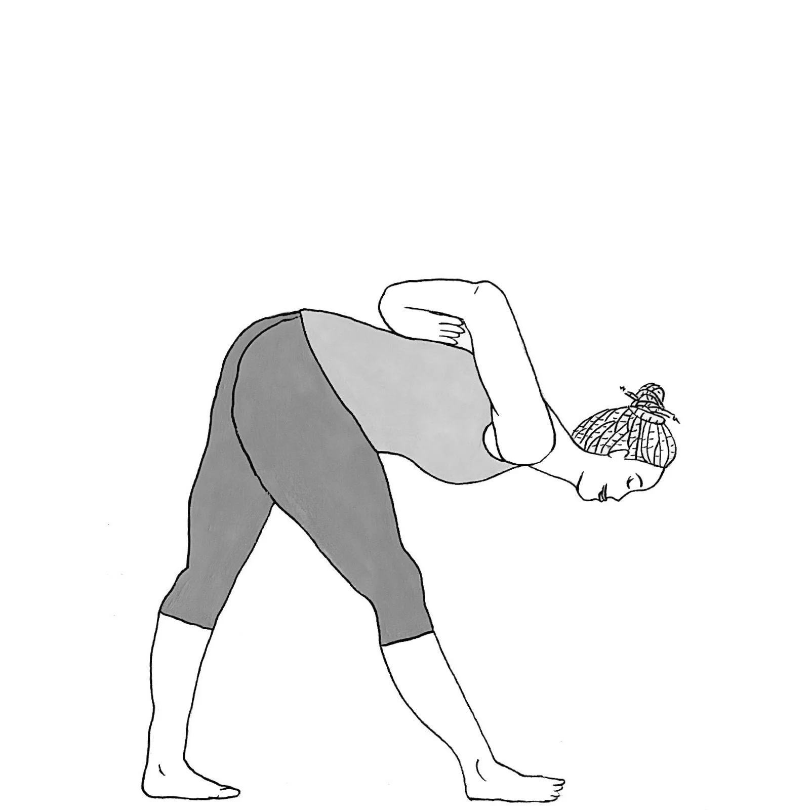 Pyramid Pose - Parsvottanasana