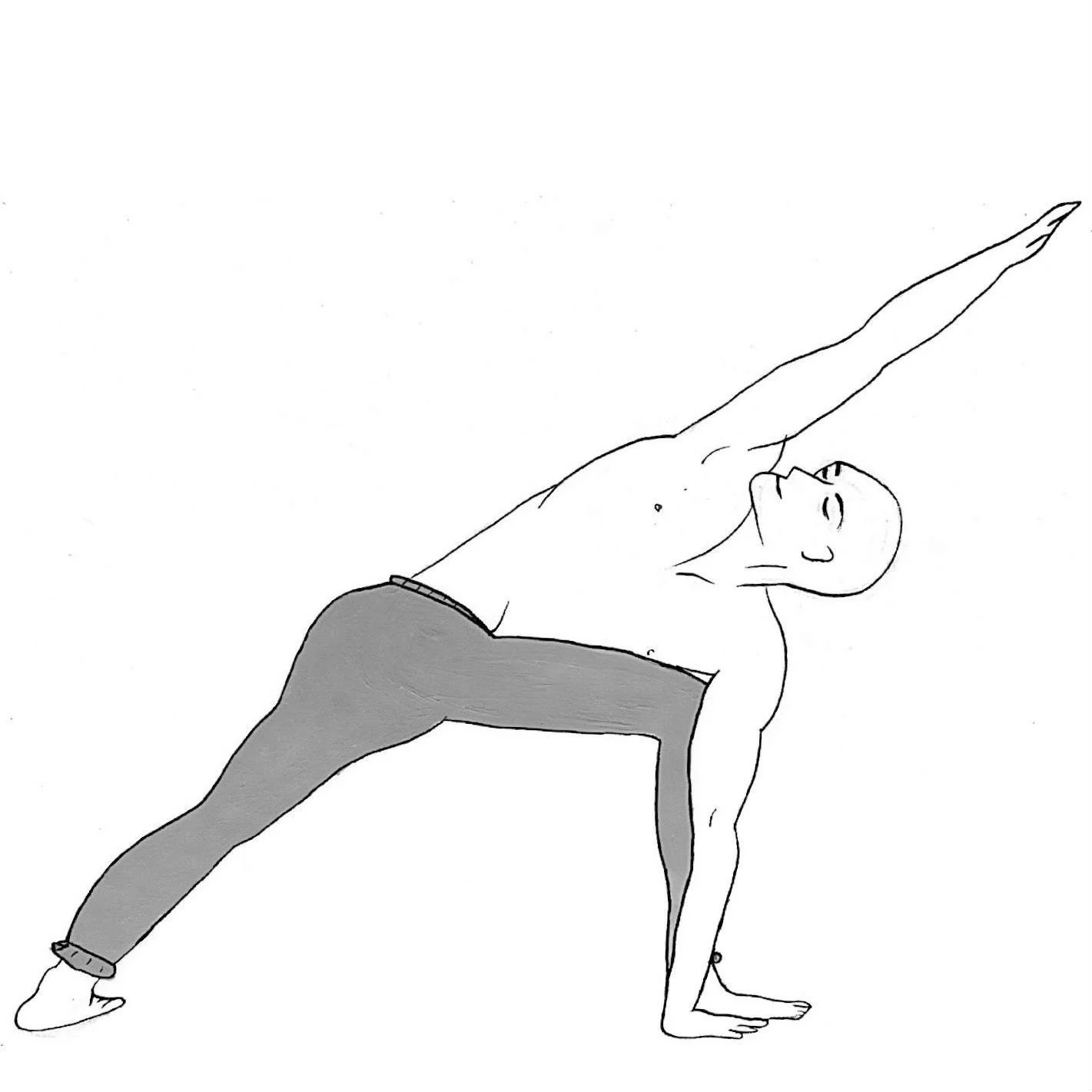 Revolved Extended Side Angle - Parivritti Parsvakonasana