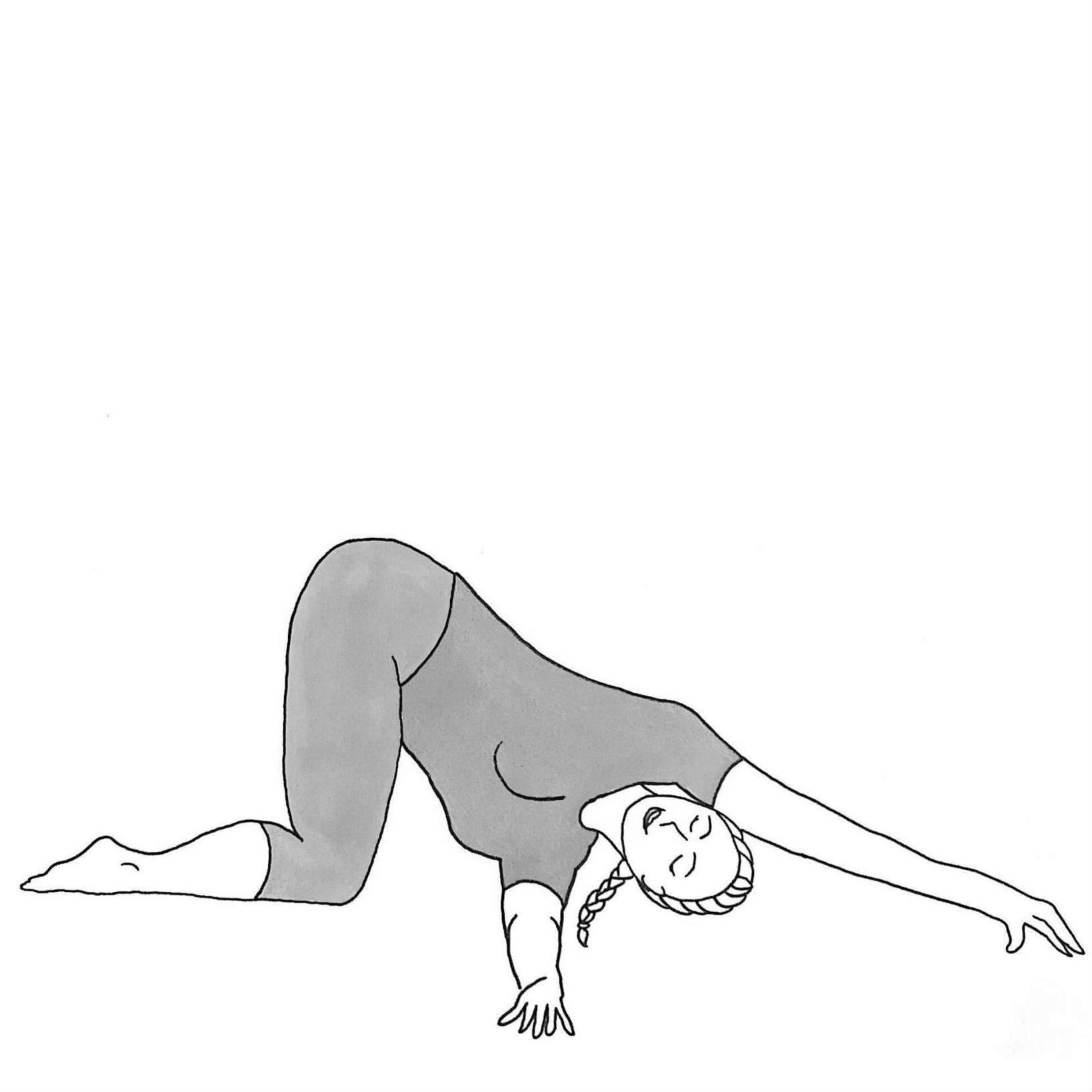 Thread the Needle - Parsva Balasana