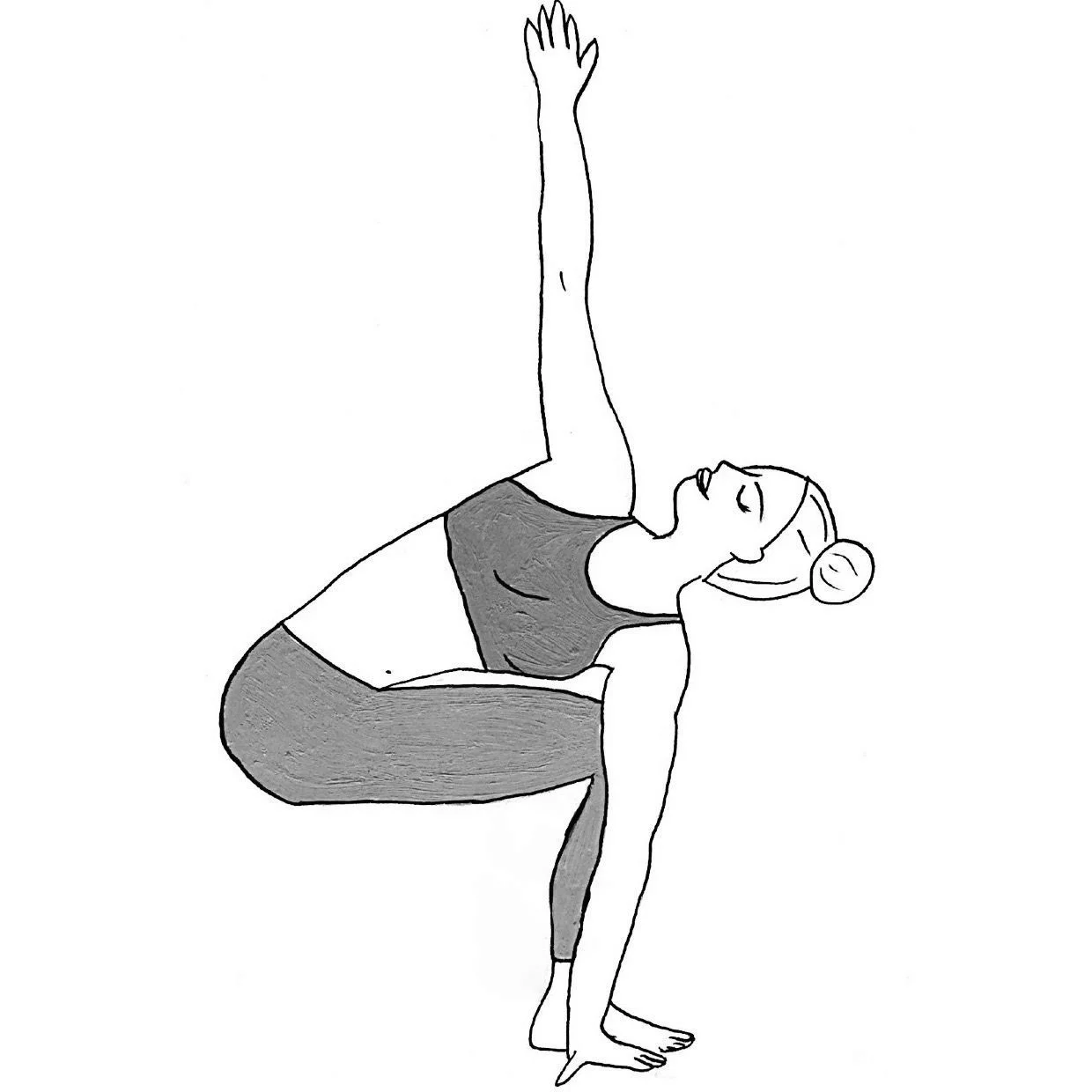 Twisted Chair Pose - Parivritta Utkatasana