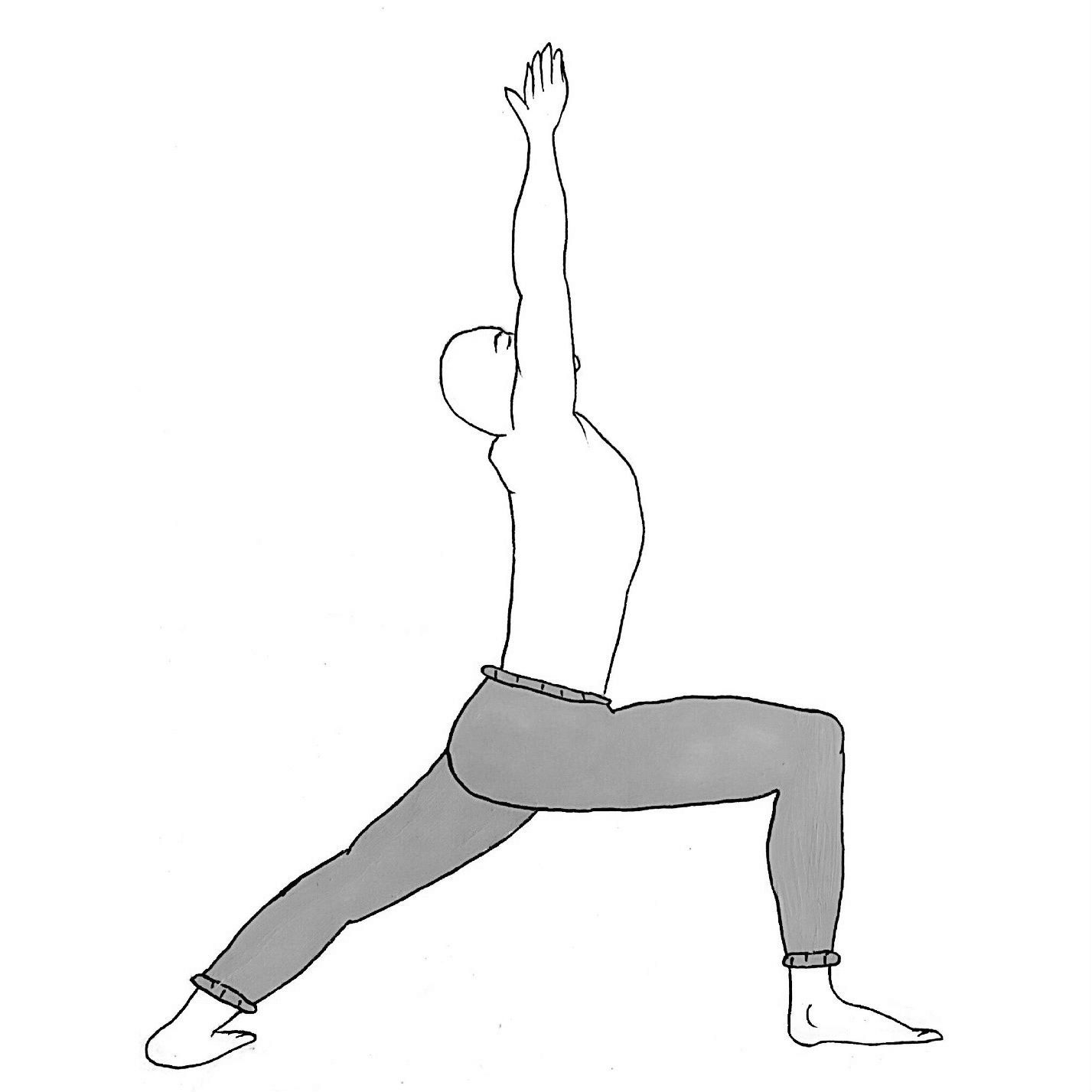 Warrior 1 - Virabhadrasana A