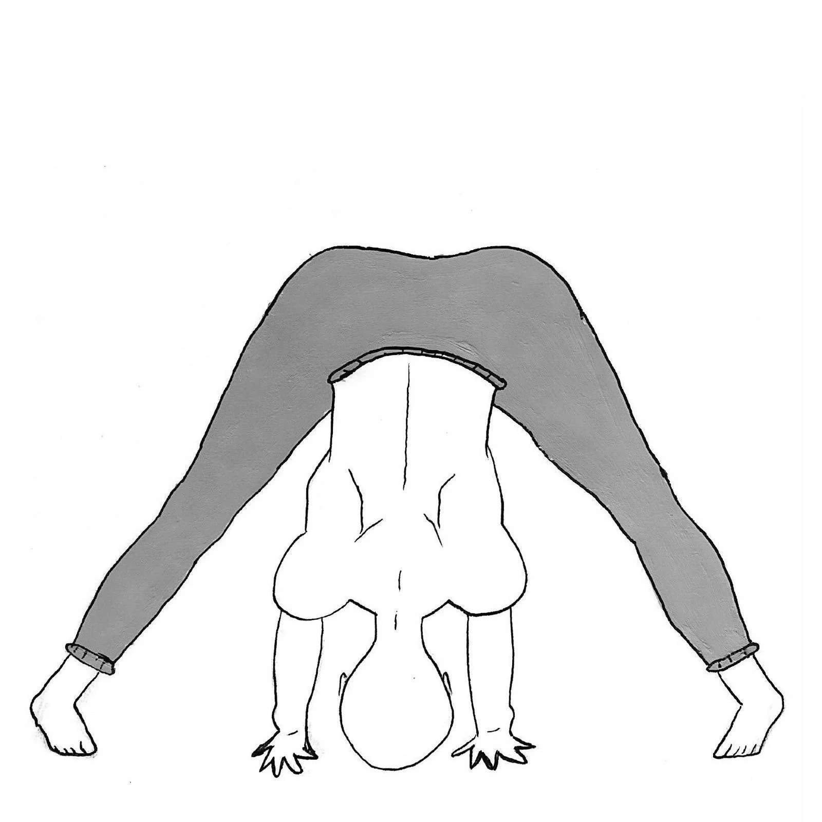 Wide-Legged Forward Bend A - Prasarita Padottanasana A