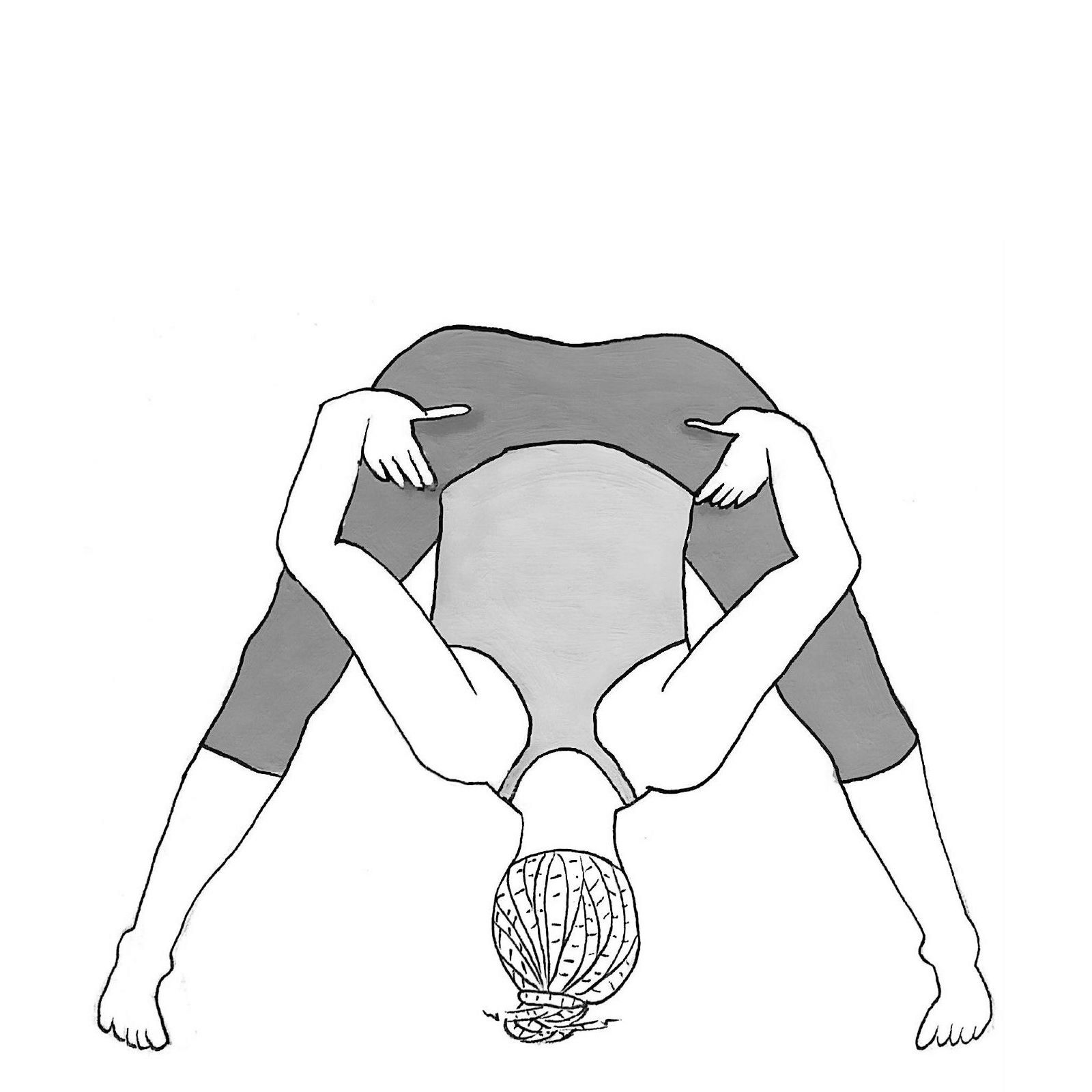 Wide-legged Forward Bend B - Prasarita Padottanasana B