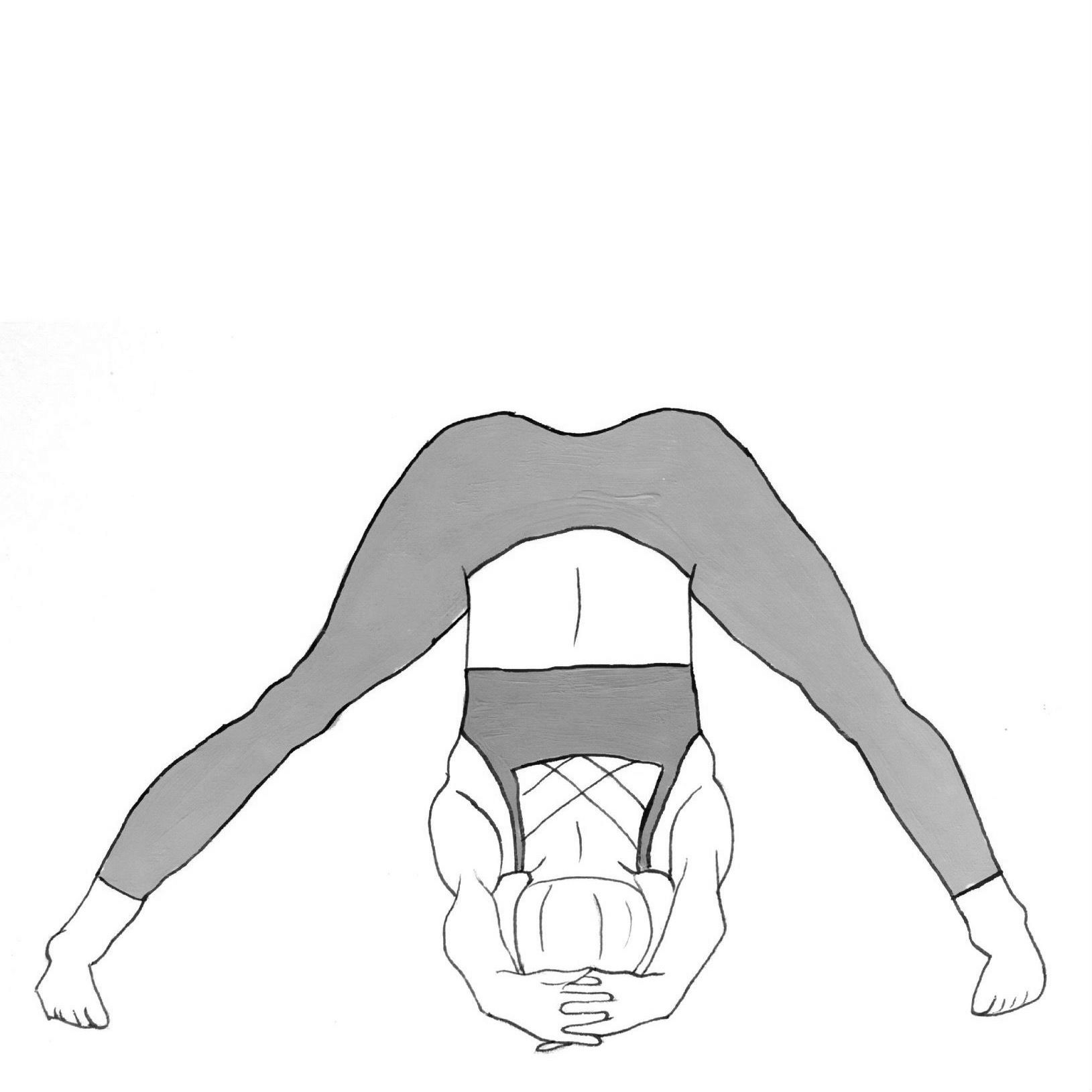 Wide-legged Forward Bend C - Prasarita Padottanasana C