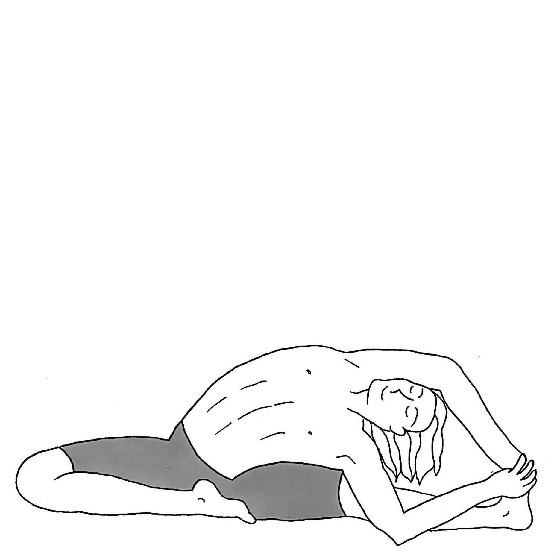 Revolved Head to Knee Pose - Parivritta Janu Sirsasana