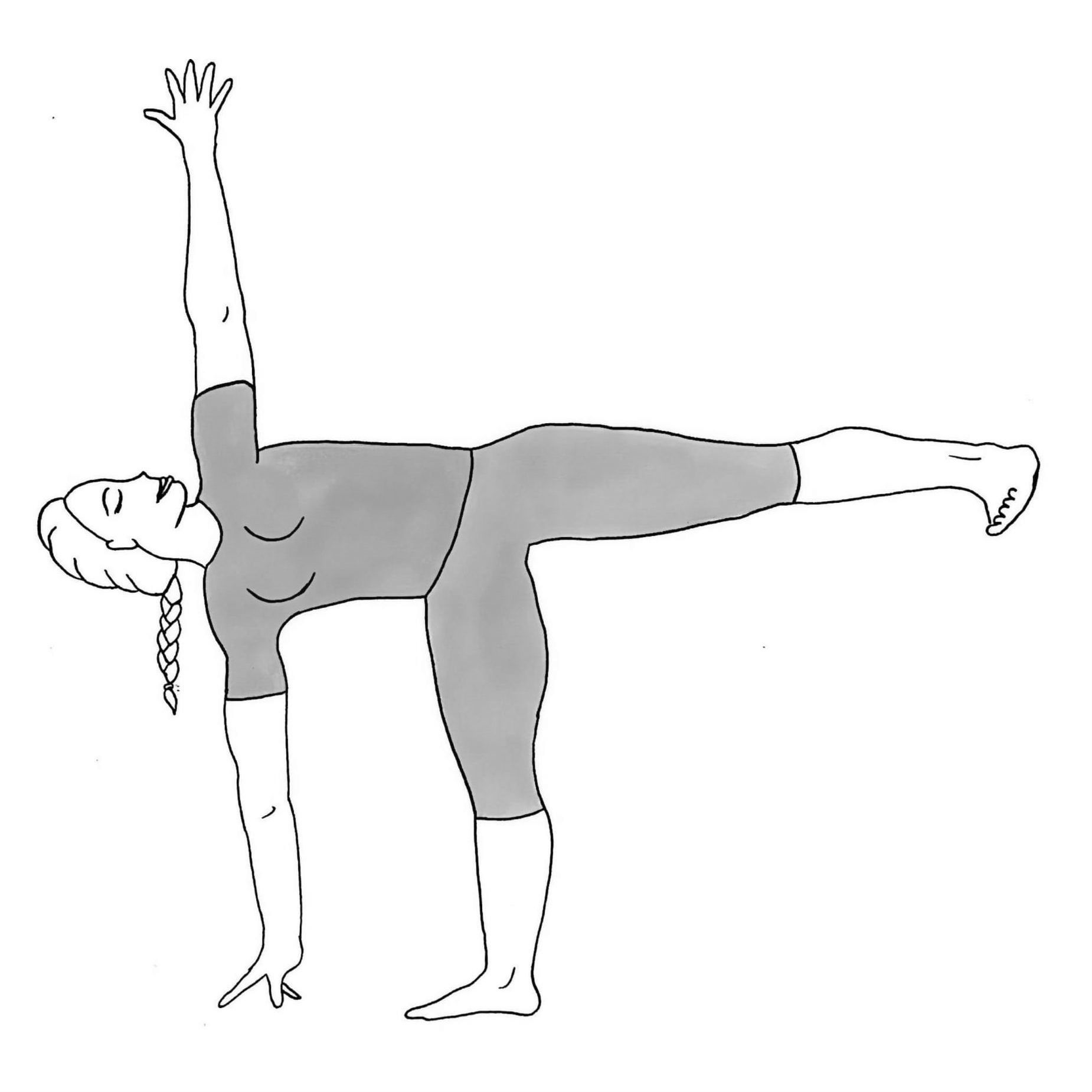 Half Moon Pose - Ardha Chandrasana