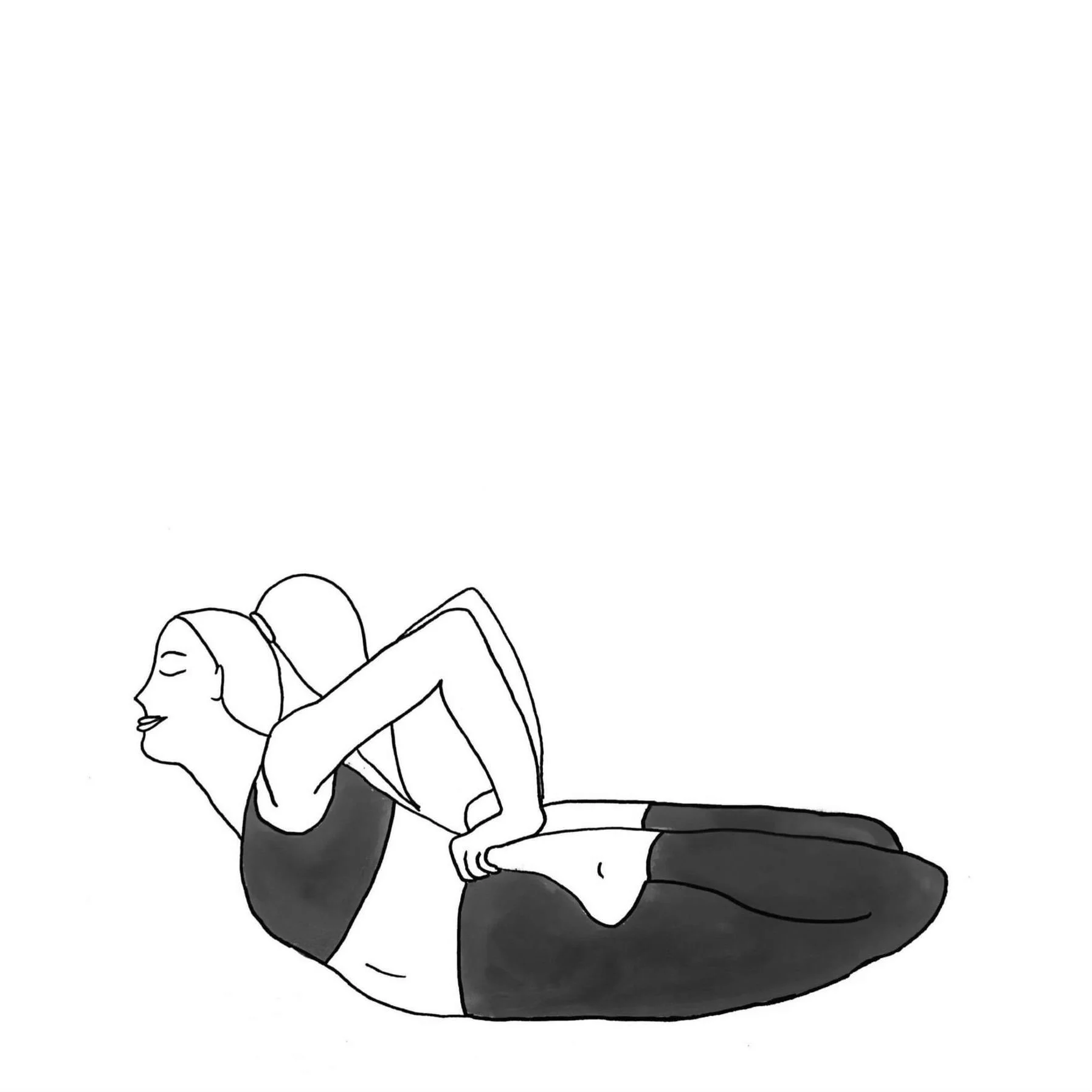 Frog Pose - Bhekasana