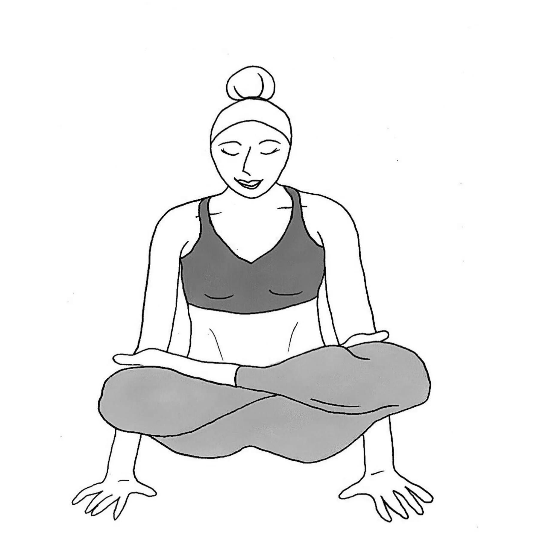 Scale Pose - Tolasana