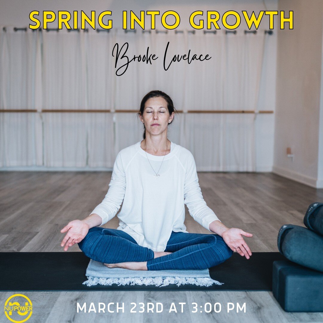 Join Brooke this Saturday for a Yin experience! 💛 Prepare to enter spring by balancing and exploring how boundaries help us grow!

#yinyoga #yoga #yogastudio #yogacommunity #nashvilleyoga #fitness #selfcare #nashvilletn