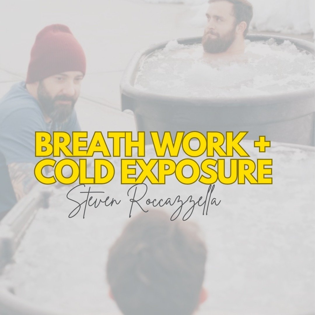 ⁠
🧊 Experience the Wim Hof method 🧊⁠
Join us for a deep dive immersion into cold exposure with certified instructor Steven Roccazzella.⁠
⁠
This breath work and cold exposure experience is a 4.5-hour workshop where you will learn to use breath work,