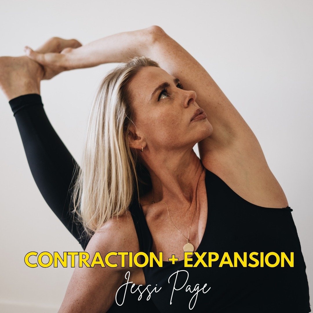 Contraction + Expansion⁠
⁠
Join E-RYT500 teacher Jessi Page for a workshop exploring common transitions in yoga and how to make them safe, stable, and strong! ⁠
⁠
Learning how to slow down and pay attention to the energetic actions and physical align